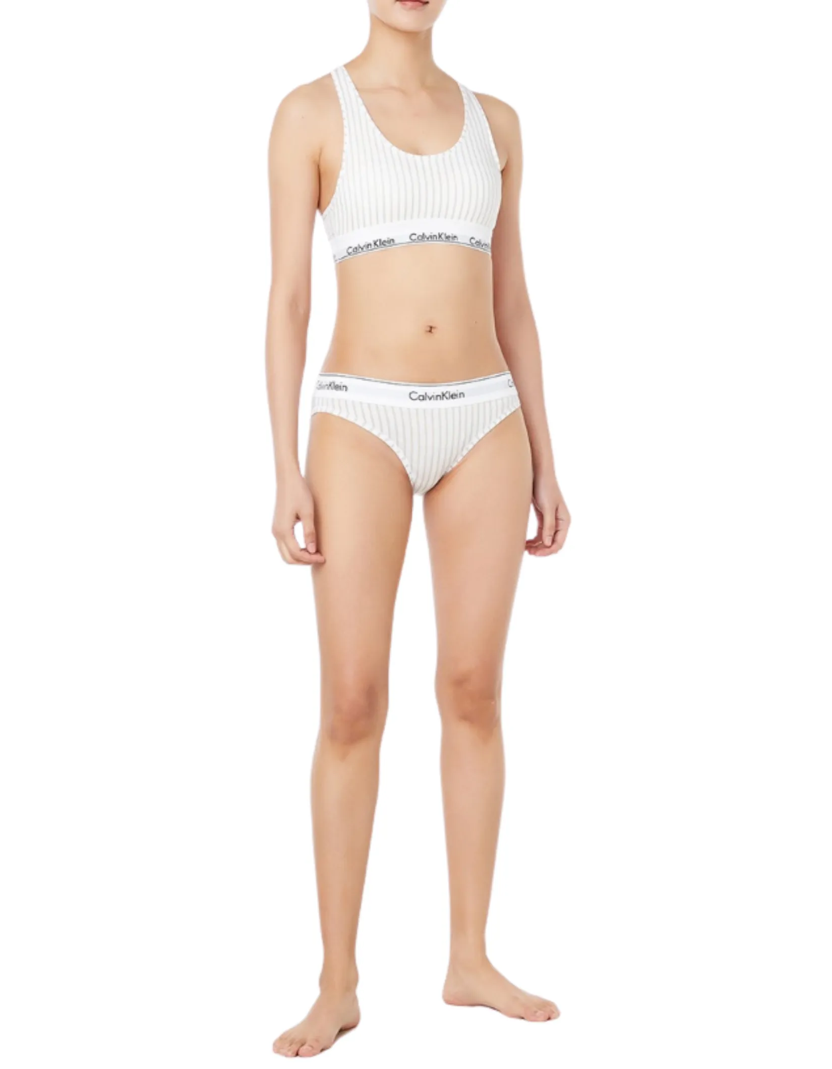 CALVIN KLEIN Women's Modern Cotton Bikini White CALVIN KLEIN Women's Modern Cotton Bikini White
