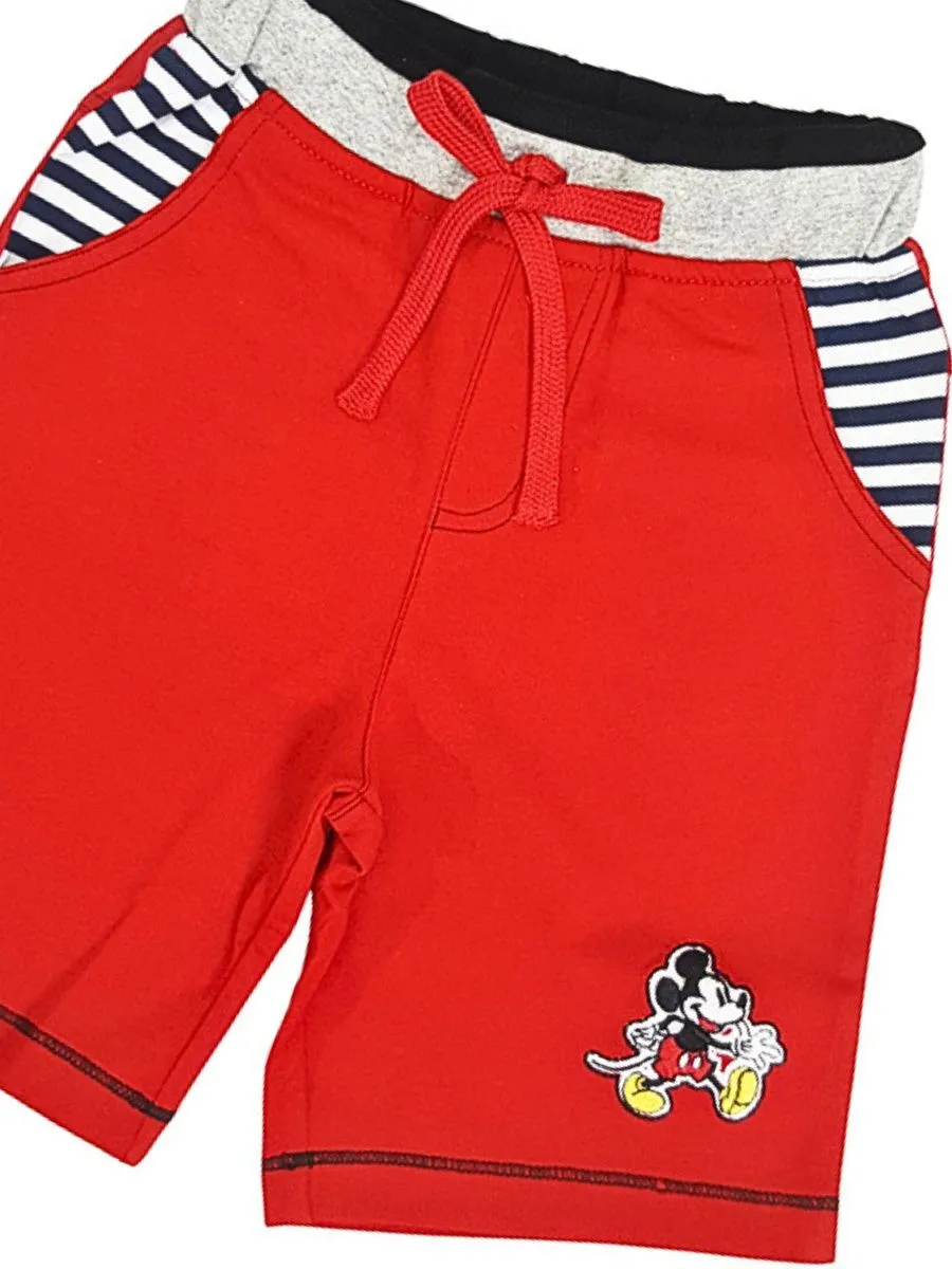 DISNEY Red Short Pants 1M22R11 DISNEY Red Short Pants 1M22R11