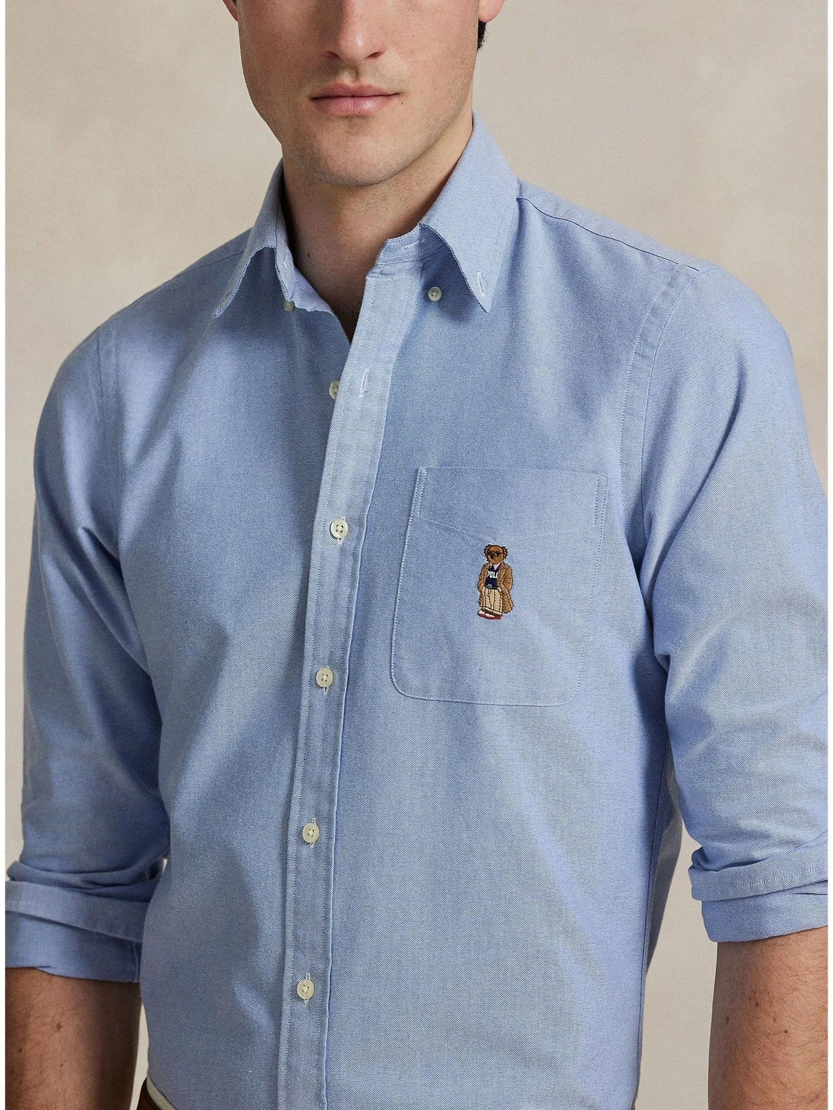 POLO RALPH LAUREN Shirt Men MNPOWOV16824448 Blue POLO RALPH LAUREN Shirt Men MNPOWOV16824448 Blue