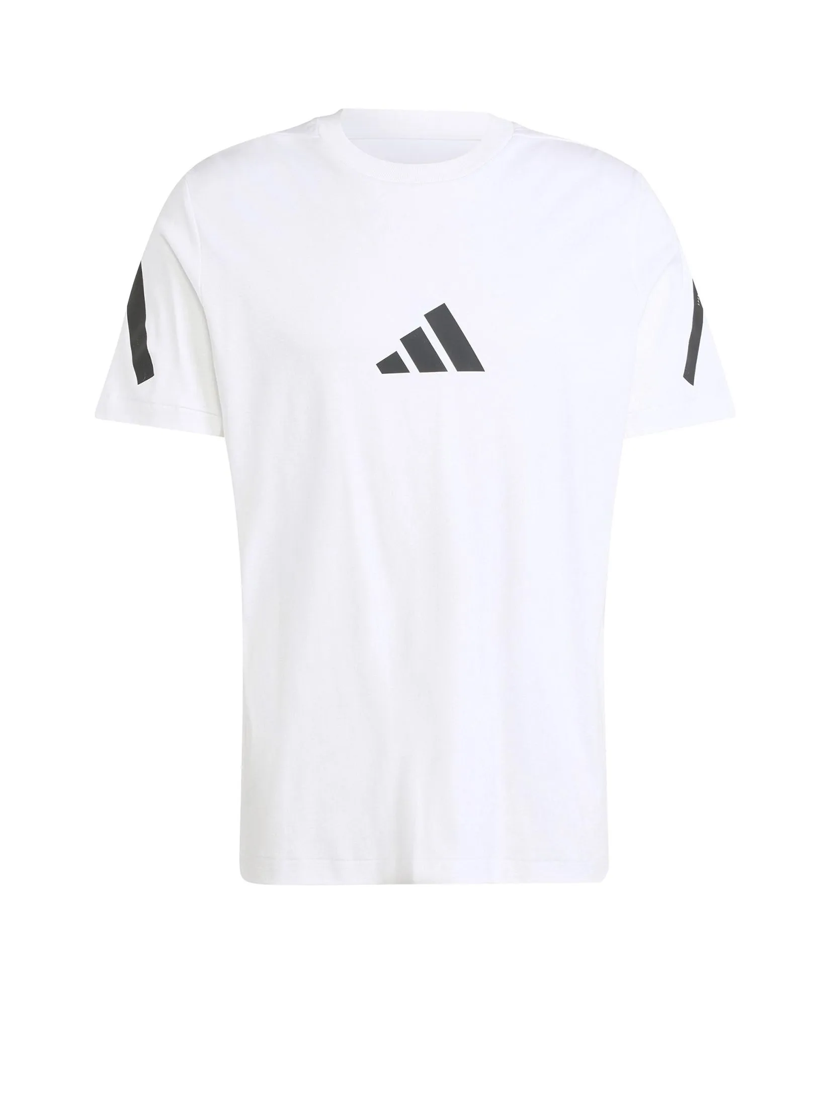 ADIDAS Men T-Shirt adidas Z.N.E. Round Neck Short Sleeves White ADIDAS Men T-Shirt adidas Z.N.E. Round Neck Short Sleeves White