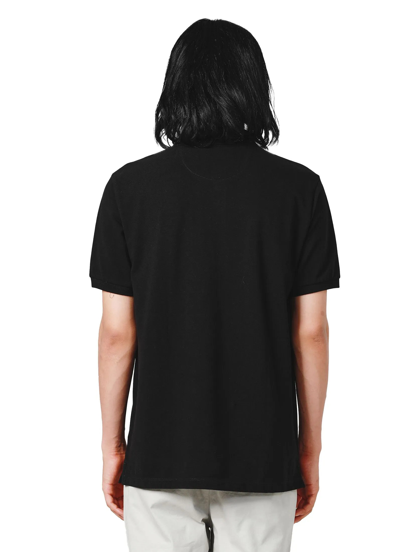 JOHN HENRY Men's Polo (Slim Fit) ESSENTIALS Black JOHN HENRY Men's Polo (Slim Fit) ESSENTIALS Black