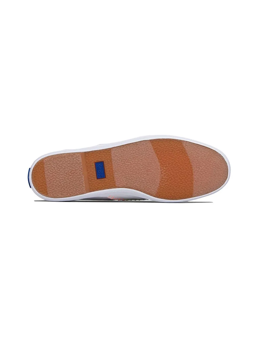 KEDS Women Champion Canvas Whipstitch White/Multi KEDS Women Champion Canvas Whipstitch White/Multi