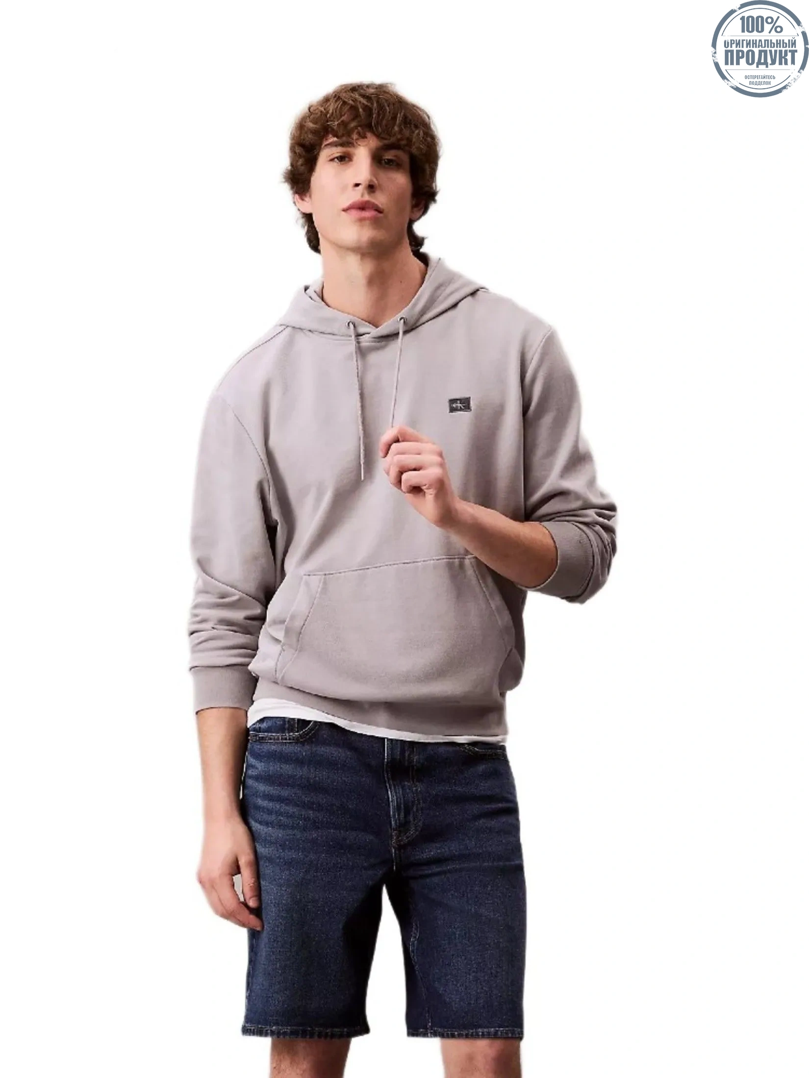 CALVIN KLEIN Men's Standard Denim COOLMAX® Shorts Deep Blue CALVIN KLEIN Men's Standard Denim COOLMAX® Shorts Deep Blue