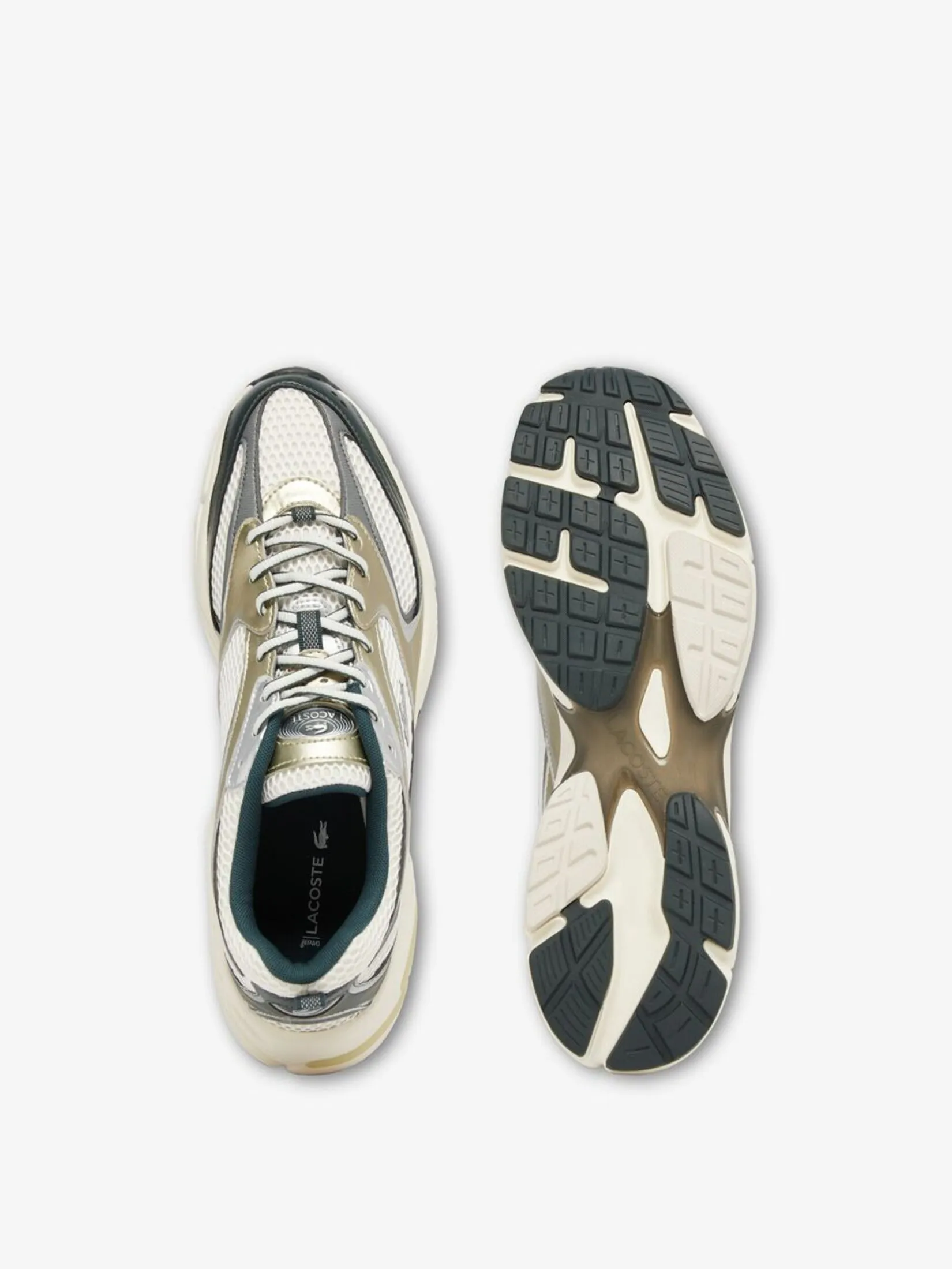 LACOSTE Men’s Storm 96 2K Trainers White LACOSTE Men’s Storm 96 2K Trainers White
