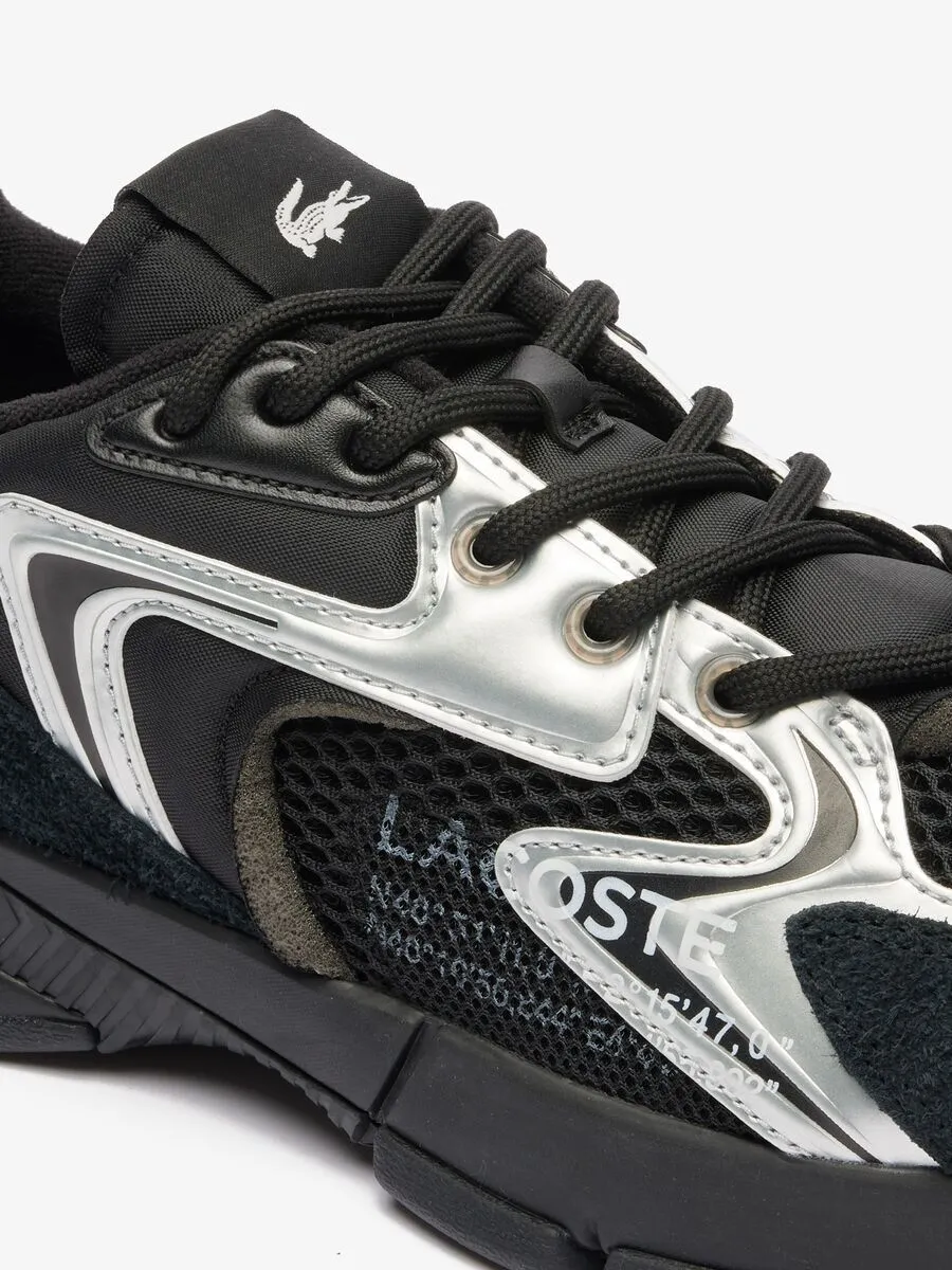 LACOSTE Black Men’s L003 Neo Contrasted Trainers LACOSTE Black Men’s L003 Neo Contrasted Trainers