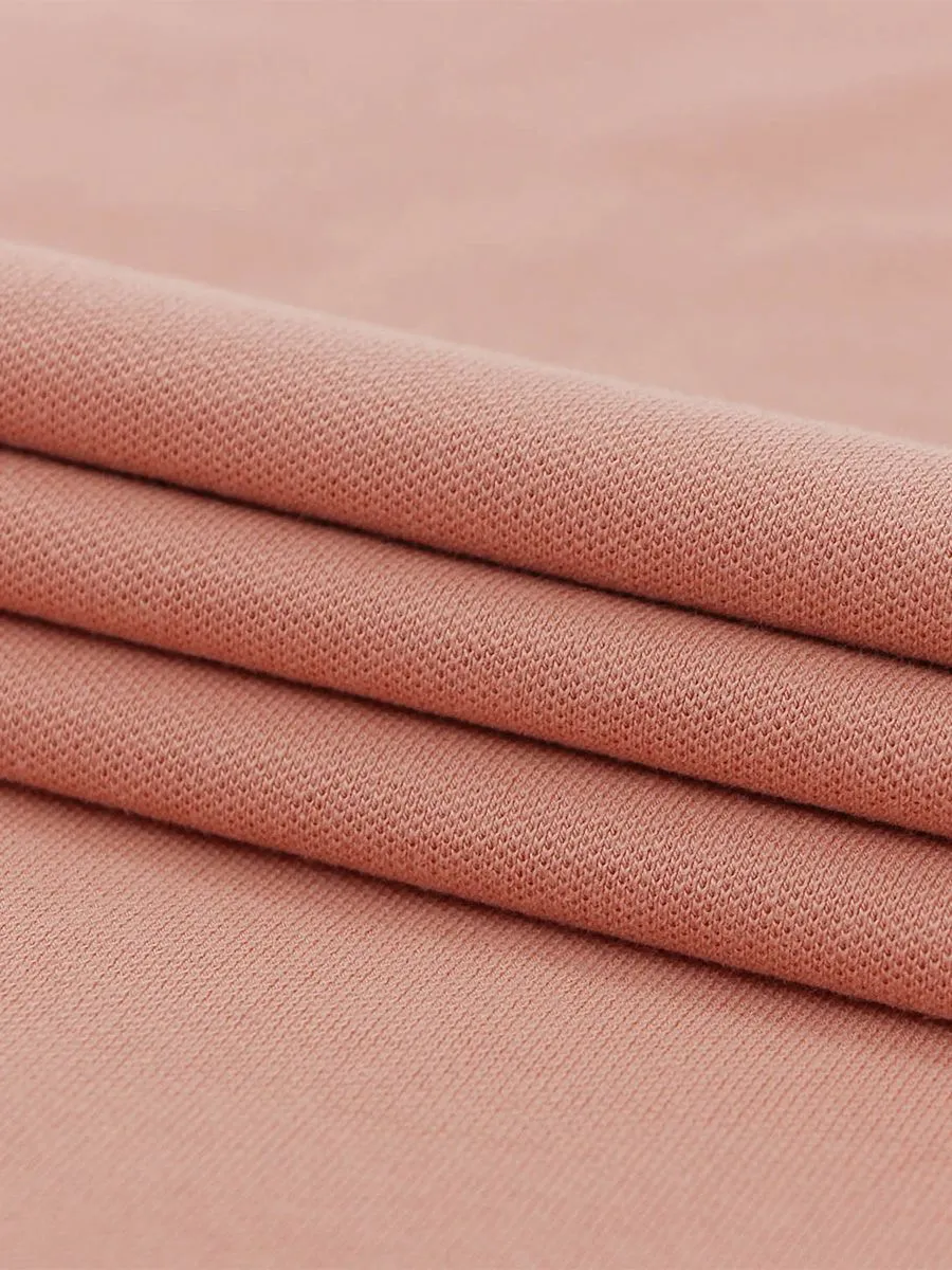 GIORDANO Men's Pique Slim Fit Embroidery Napoleon Polo  Rose Dawn Pink GIORDANO Men's Pique Slim Fit Embroidery Napoleon Polo  Rose Dawn Pink