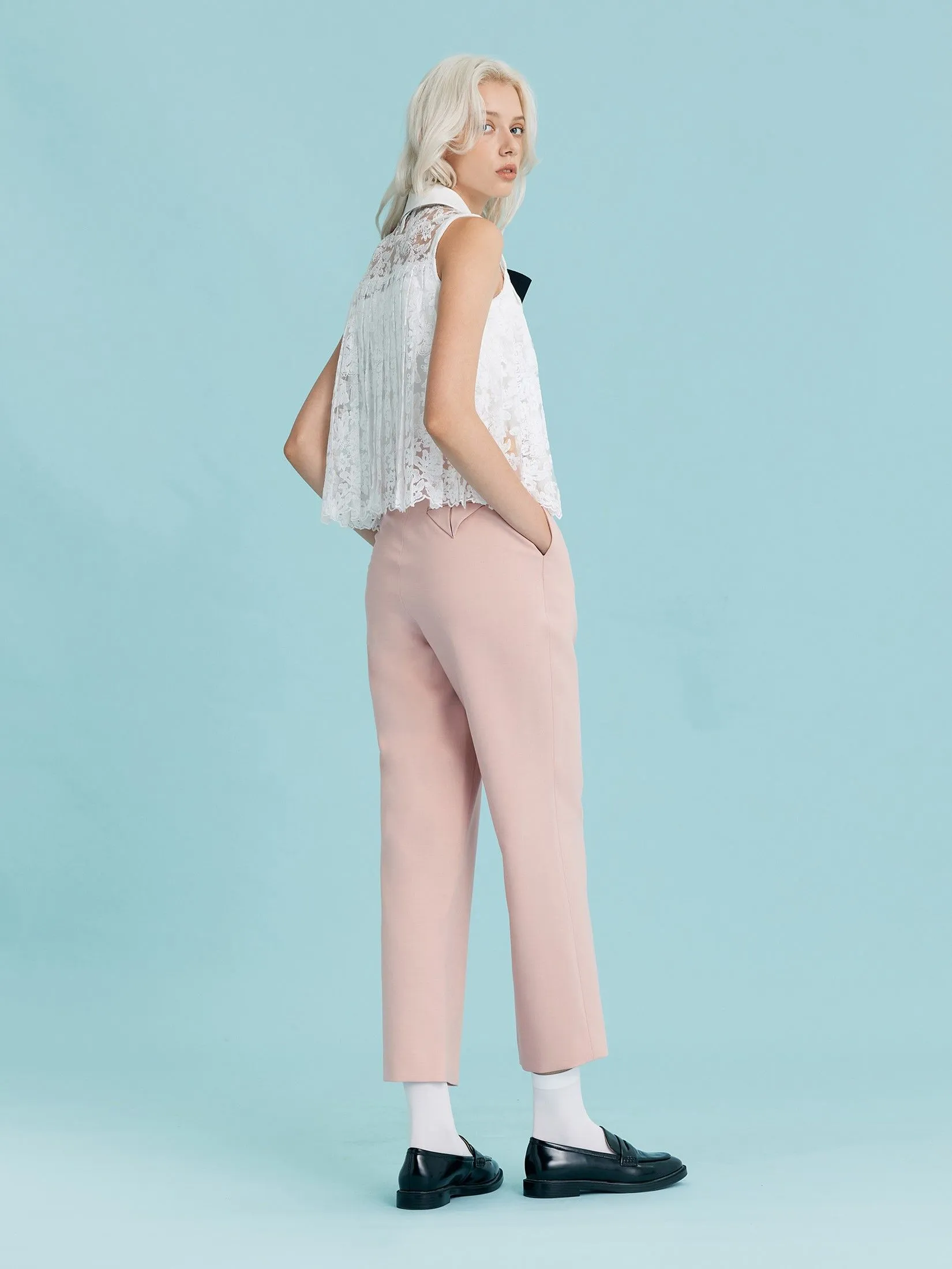 ASV (RS25)Nasrin Wome Tapered Pants Pink ASV (RS25)Nasrin Wome Tapered Pants Pink