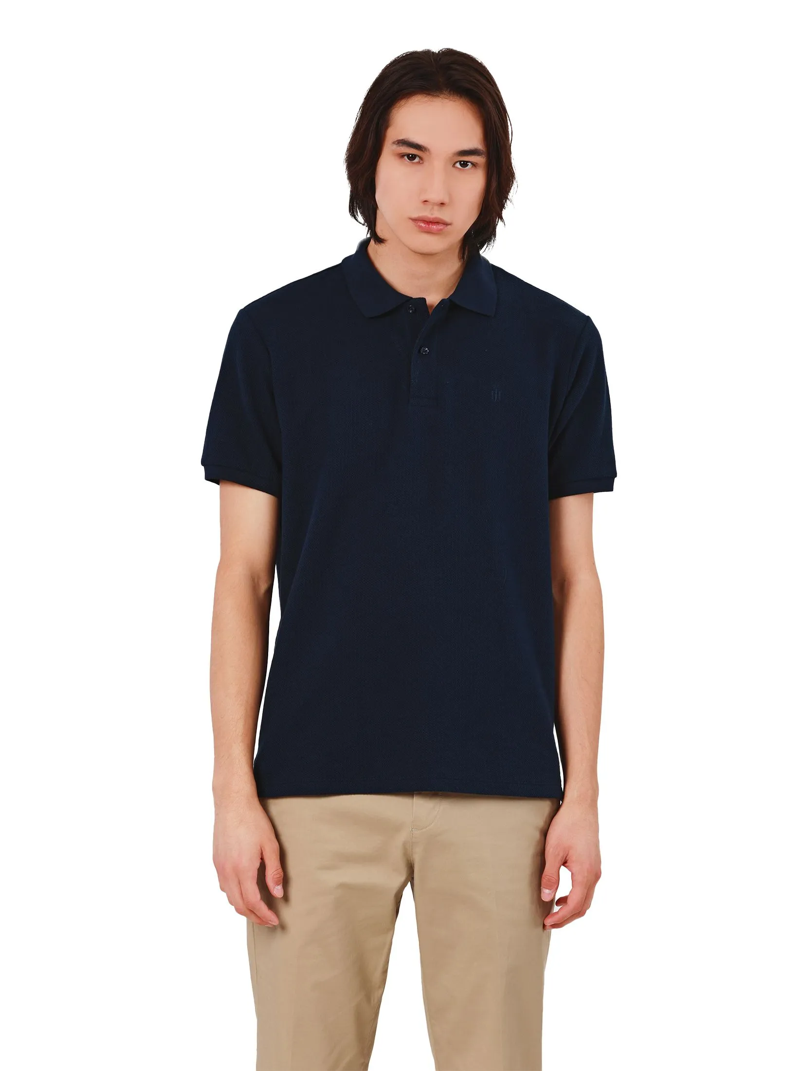 JOHN HENRY Men's Polo (Slim Fit) Rejuvenate Vacation Navy JOHN HENRY Men's Polo (Slim Fit) Rejuvenate Vacation Navy