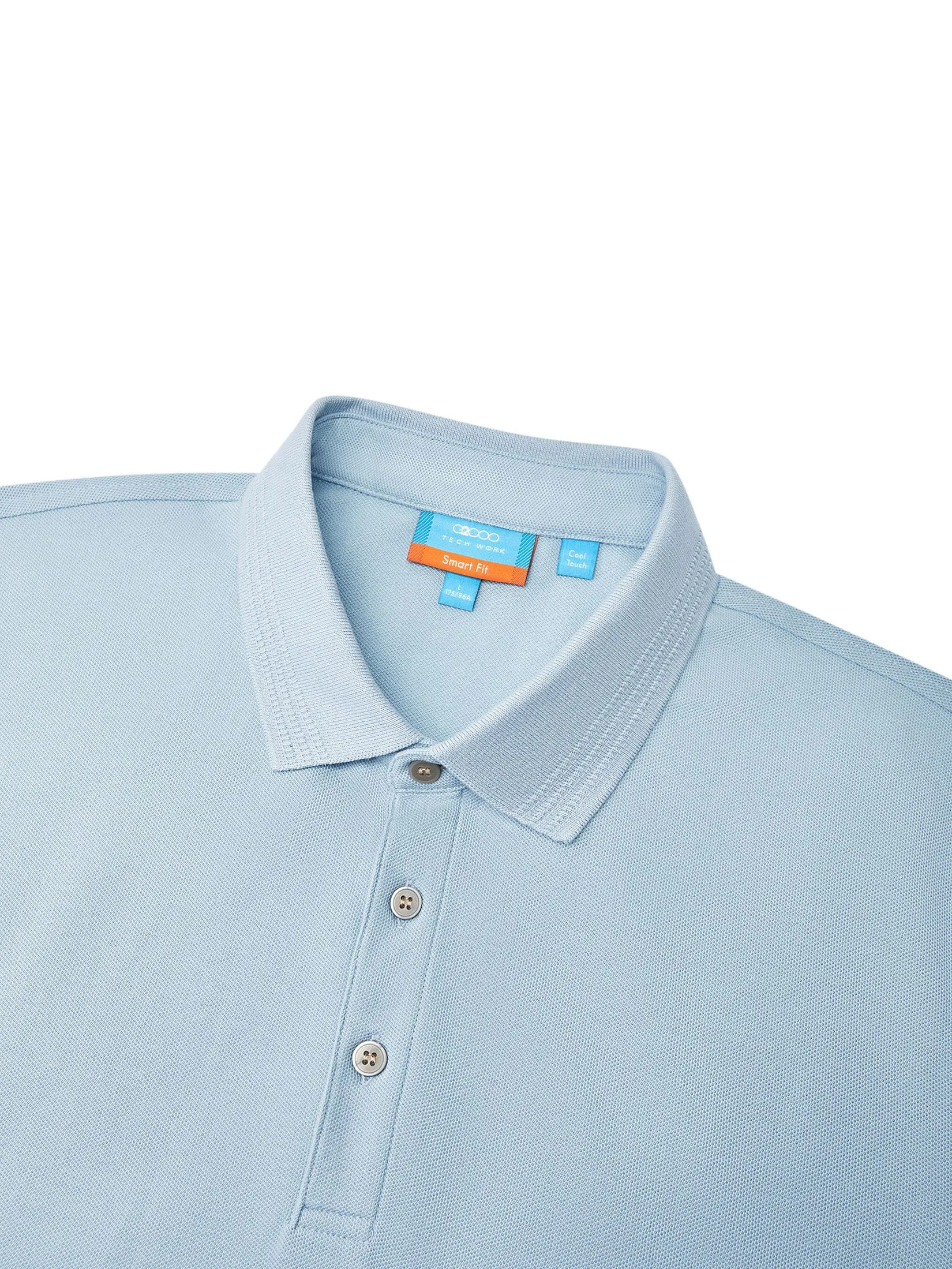 G2000 Men Clothing Cool Touch Cvc Pique Polo Smart Fit - Blue G2000 Men Clothing Cool Touch Cvc Pique Polo Smart Fit - Blue