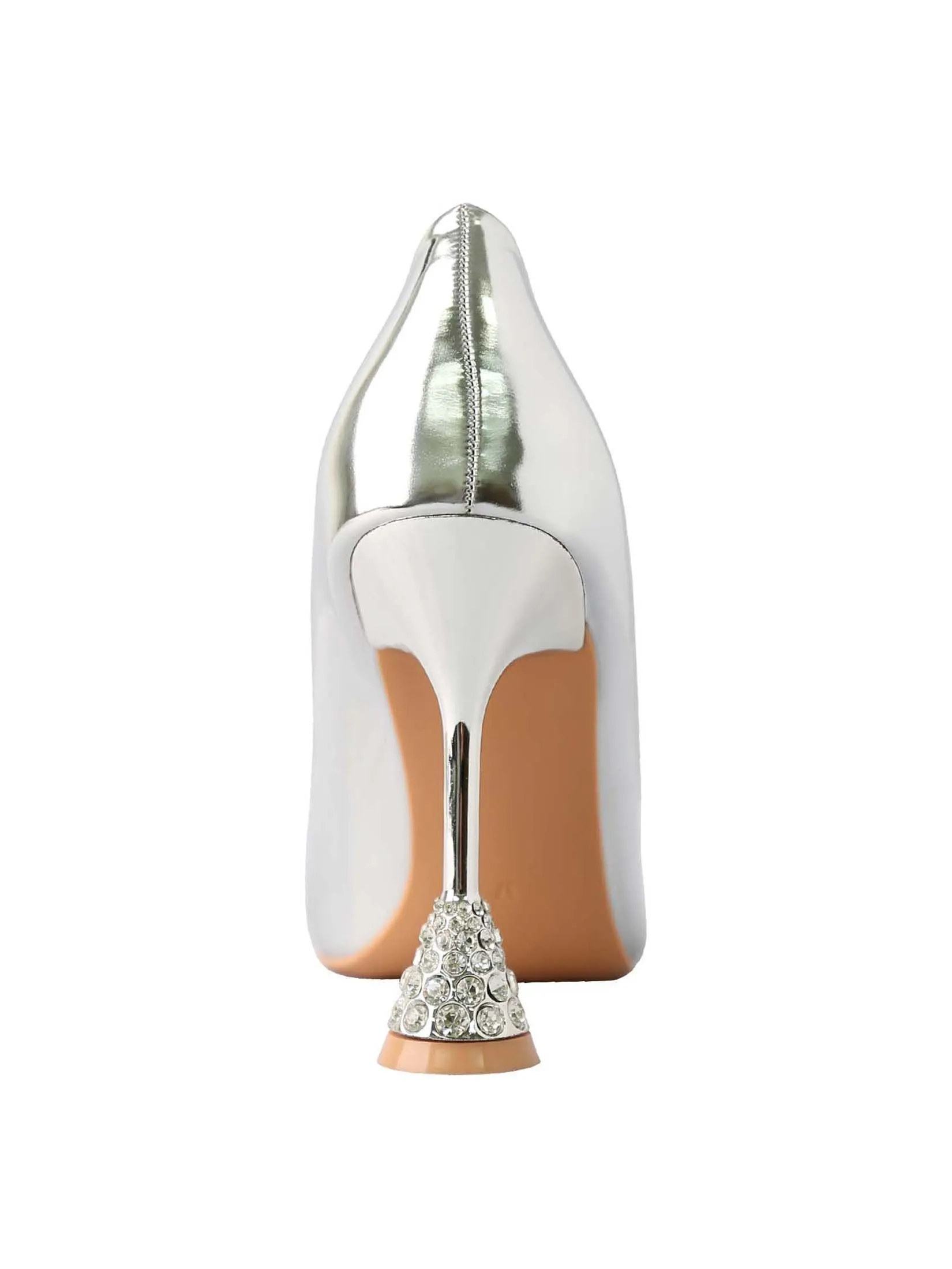 VILLAINS SF LACEY-JWL Women's Pumps SILVER VILLAINS SF LACEY-JWL Women's Pumps SILVER