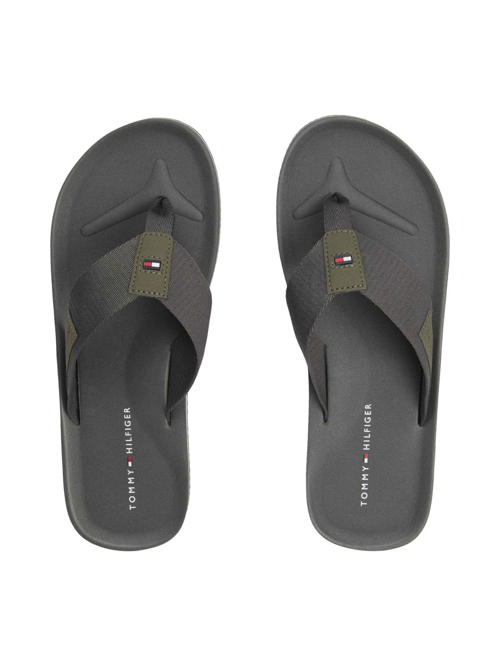 TOMMY HILFIGER Men FLIP FLOP GREY TOMMY HILFIGER Men FLIP FLOP GREY