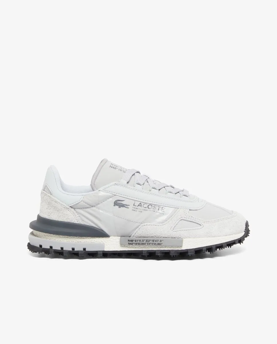 LACOSTE Men’s Elite Active Sneakers Grey LACOSTE Men’s Elite Active Sneakers Grey