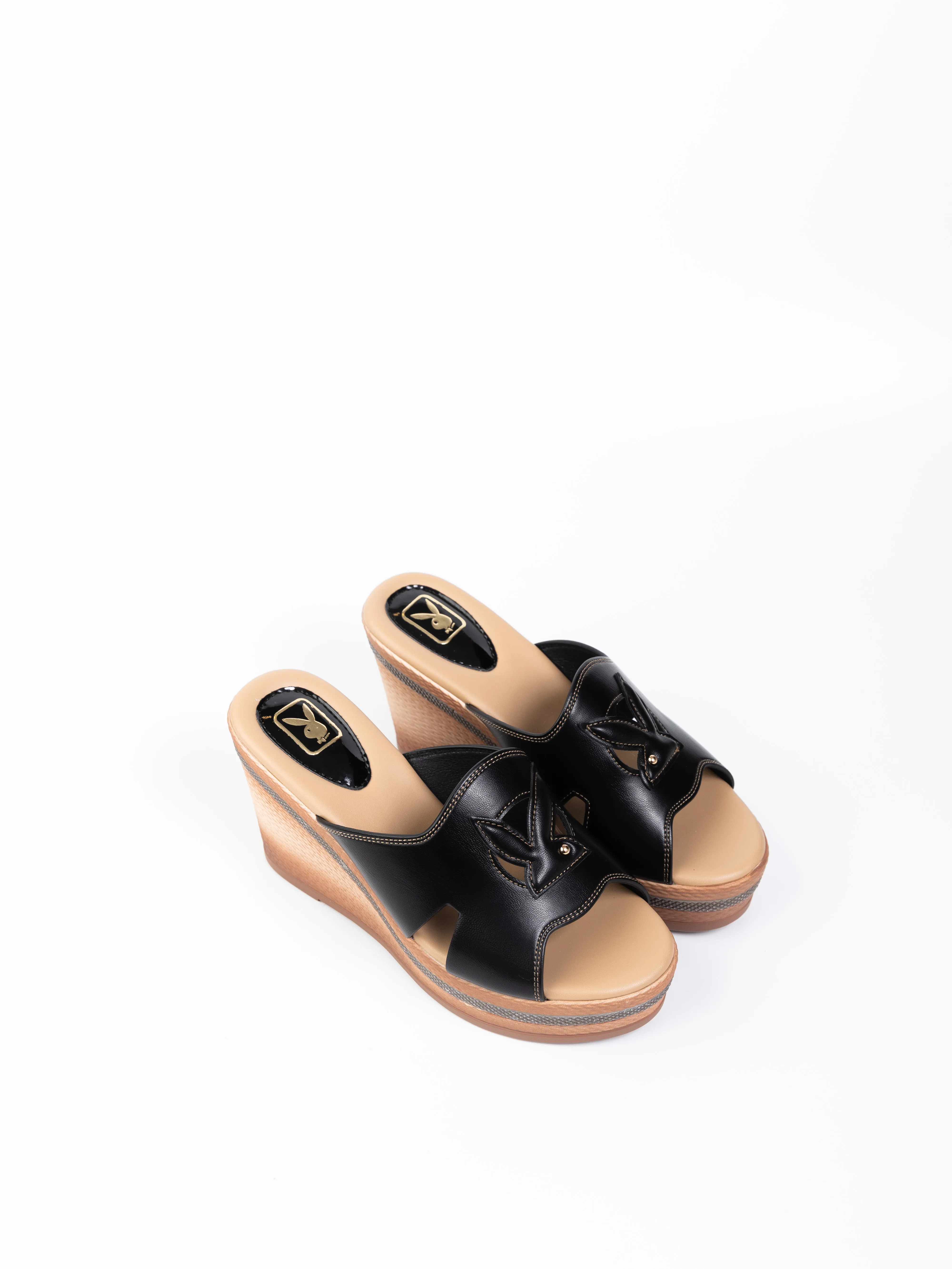 PLAYBOY Women shoes platform sandals ST-H252C1211 Black PLAYBOY Women shoes platform sandals ST-H252C1211 Black