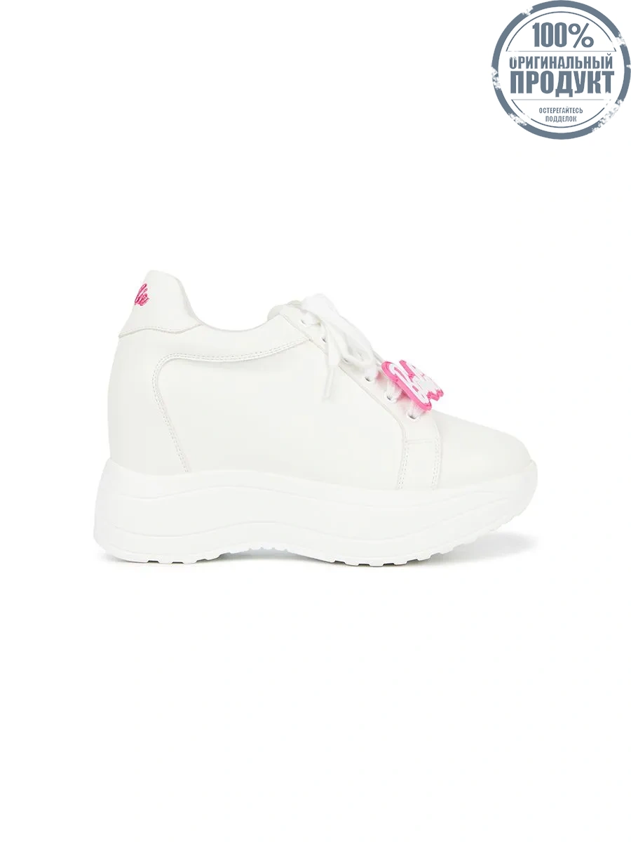 SHU WOMEN  X BARBIE SNEAKERS PLATFORM 4"  -WHITE SHU WOMEN  X BARBIE SNEAKERS PLATFORM 4"  -WHITE