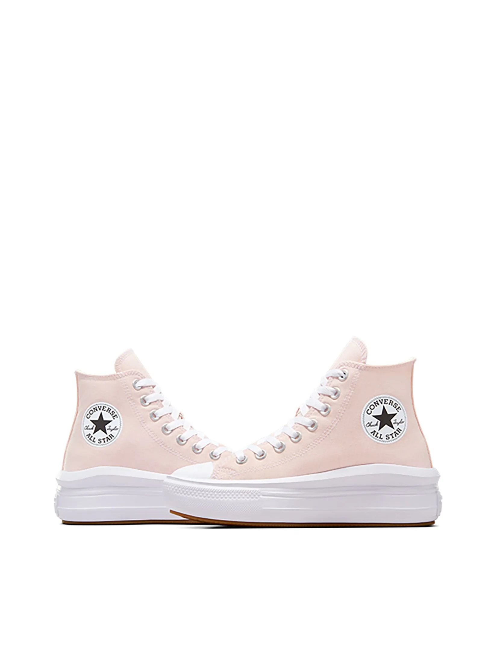 CONVERSE Women Sneakers CTAS Move Seasonal Color Hi Blush Hush/White/Egret CONVERSE Women Sneakers CTAS Move Seasonal Color Hi Blush Hush/White/Egret