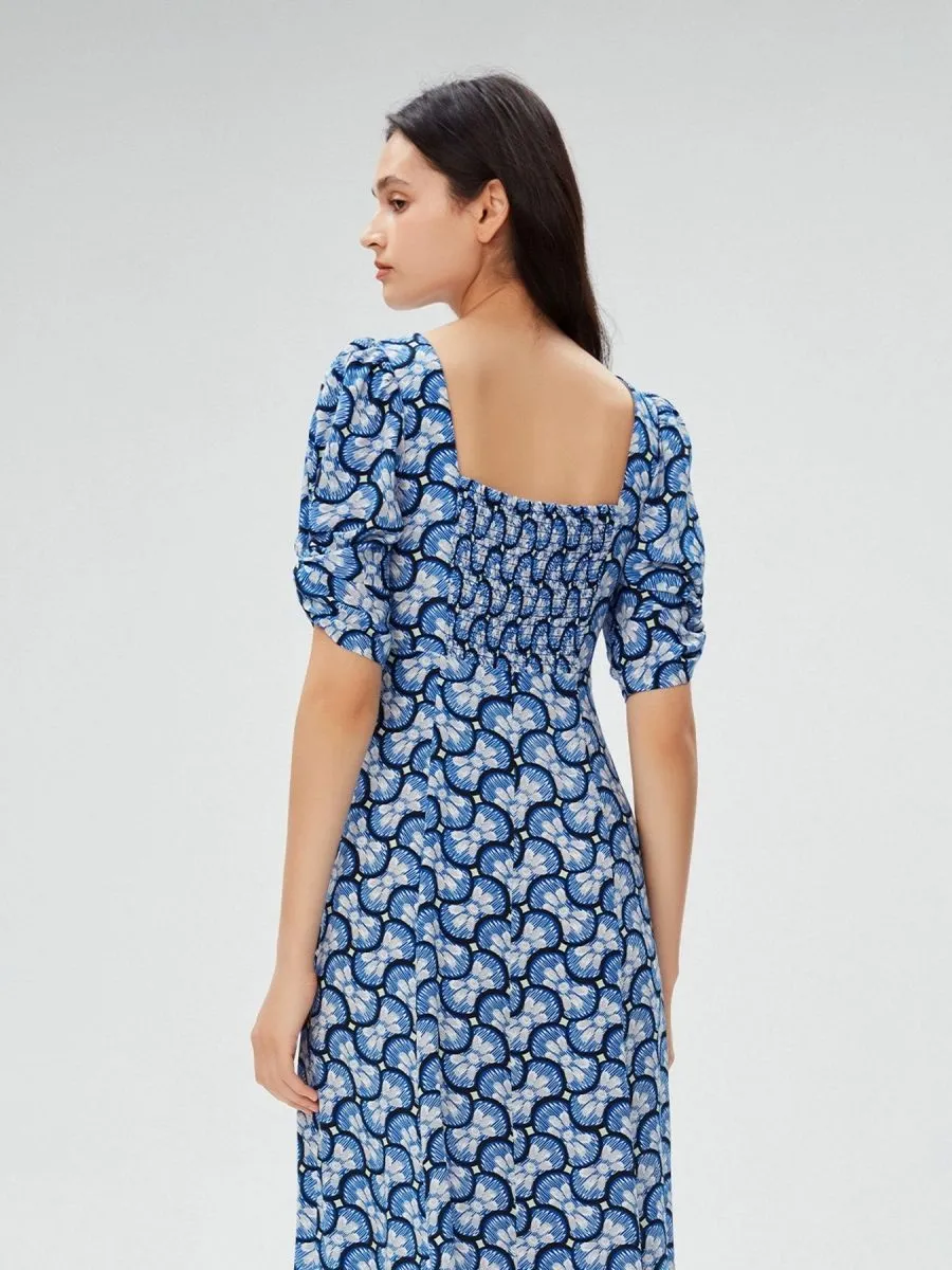 DIANE VON FURSTENBERG DVF ASA DRESS	DAISY GEO LARGE