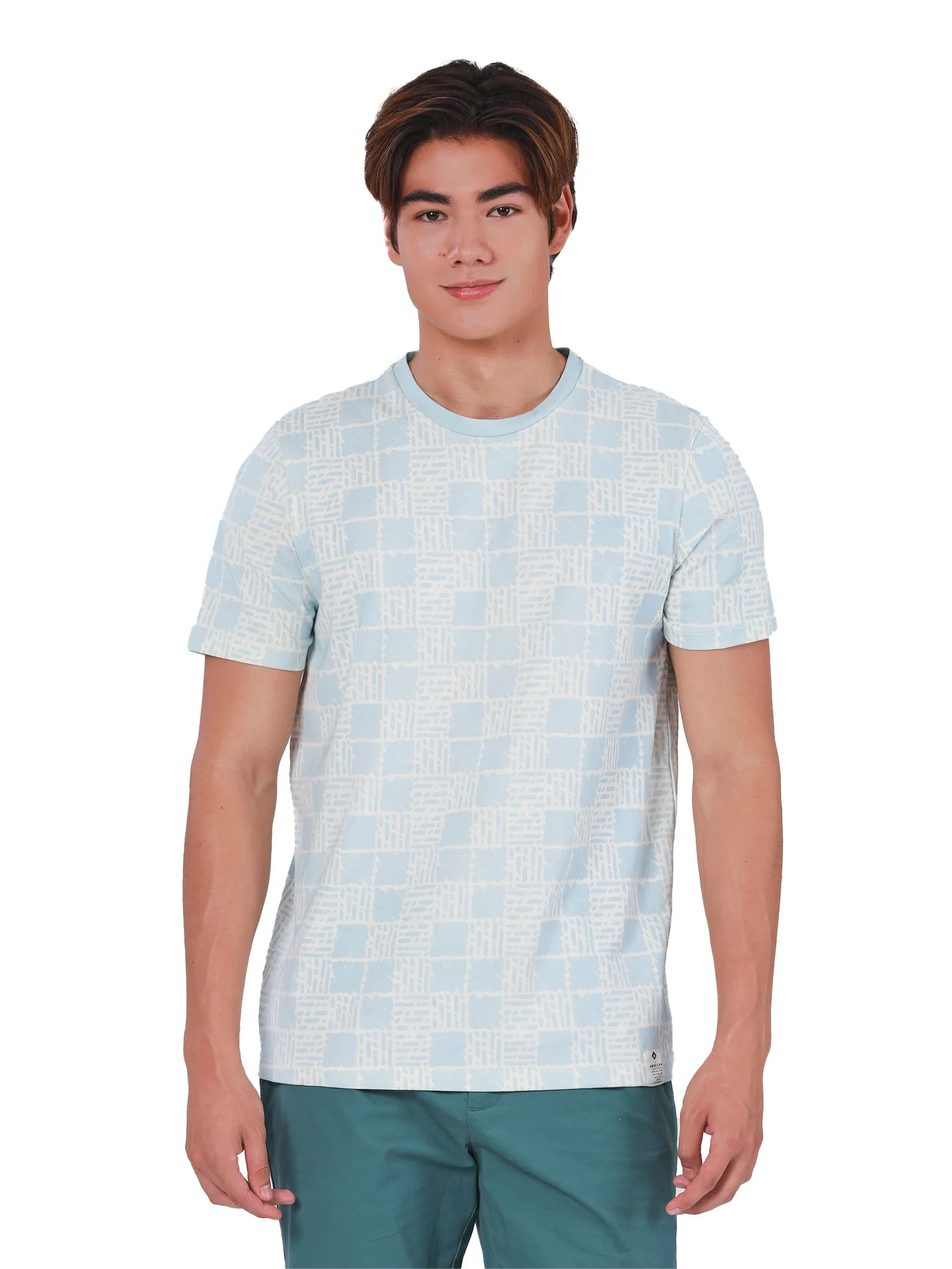 JOHN HENRY Men's T-Shirts (Slim Fit) REJUVENATE VACATION Light Blue JOHN HENRY Men's T-Shirts (Slim Fit) REJUVENATE VACATION Light Blue