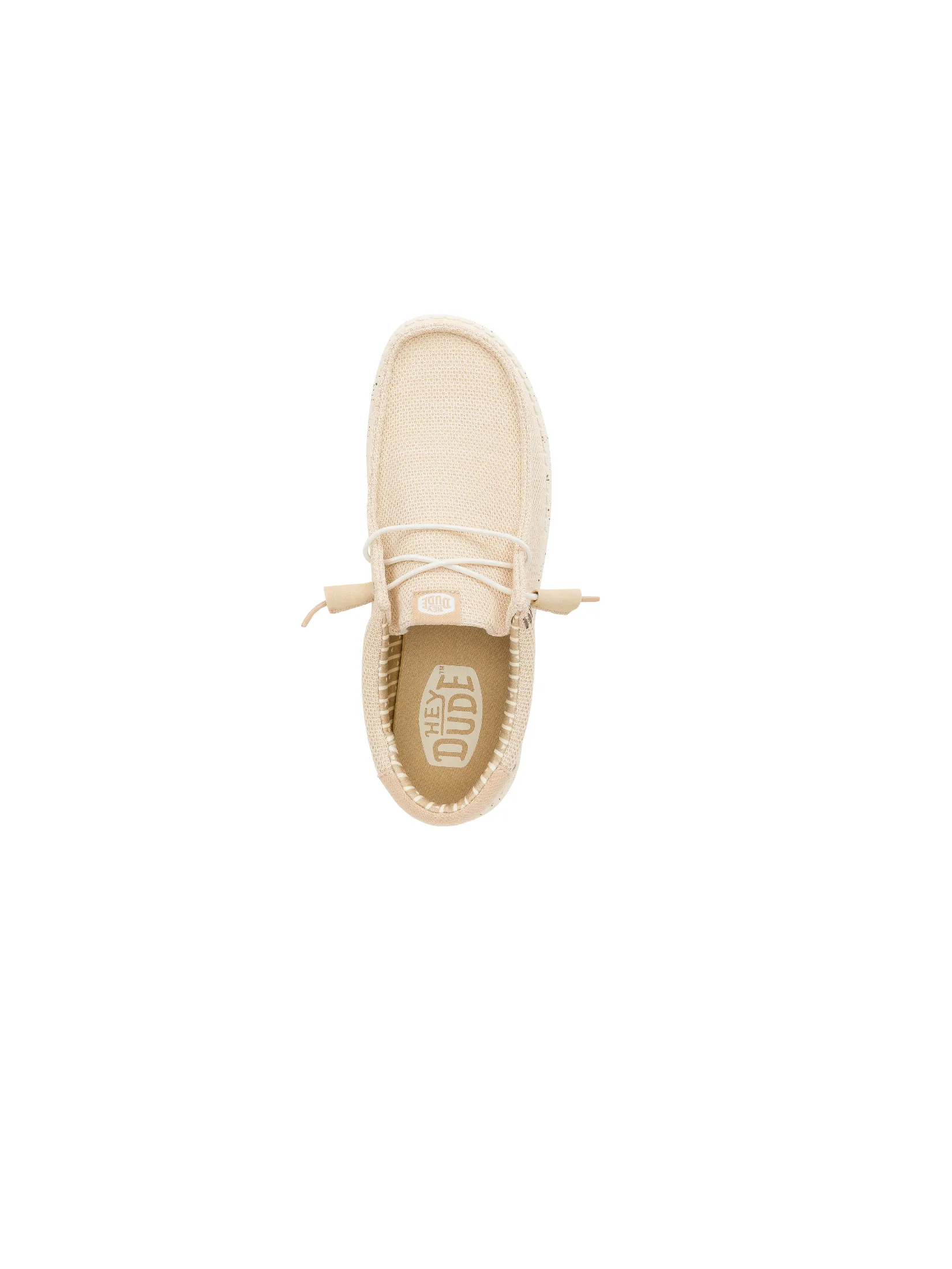HEYDUDE WALLY STRETCH SOX  - IRISH CREAM/EGRET HEYDUDE WALLY STRETCH SOX  - IRISH CREAM/EGRET