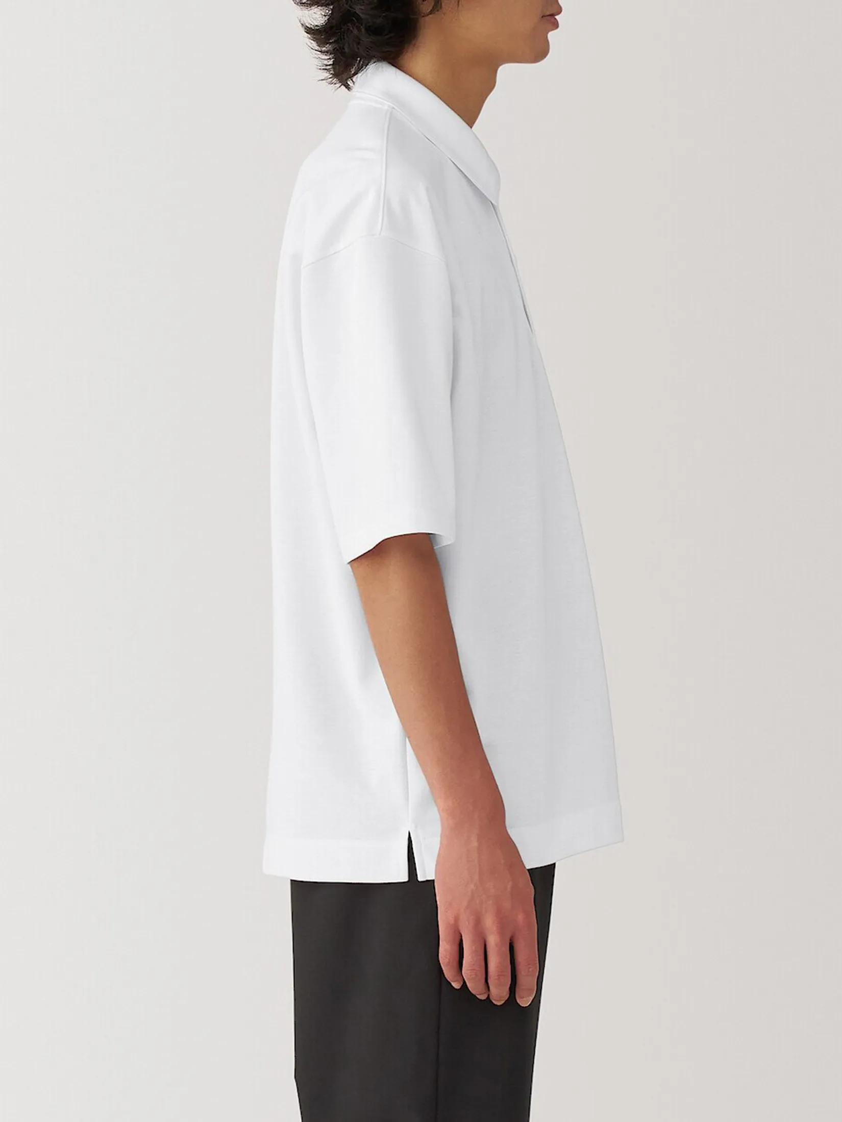 MUJI Men Polo Shirt  Cool Touch Half Sleeve MUJI Men Polo Shirt  Cool Touch Half Sleeve