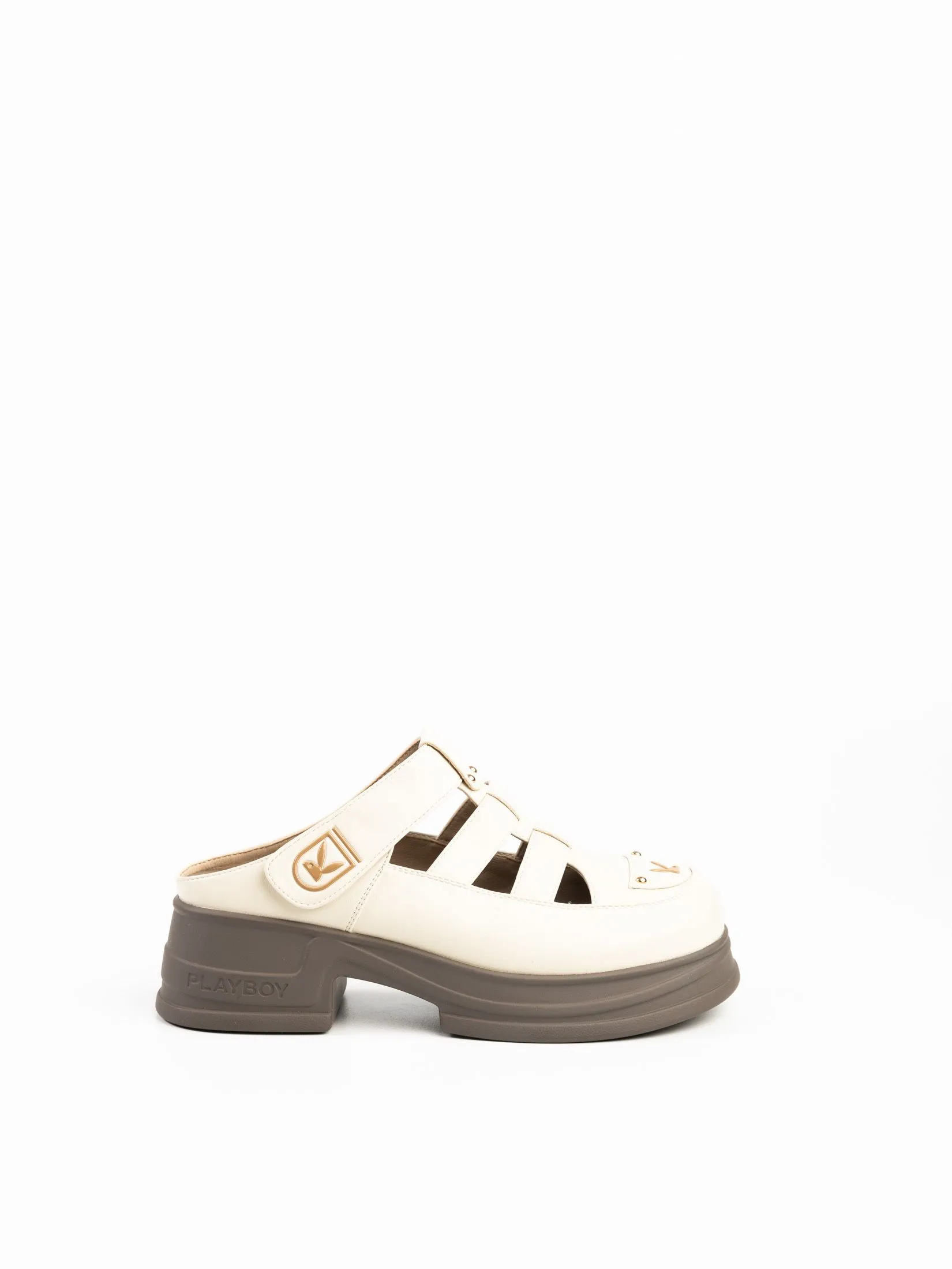 PLAYBOY PLAYBOY Women Wedge heels ST-H252C1209 Cream PLAYBOY PLAYBOY Women Wedge heels ST-H252C1209 Cream