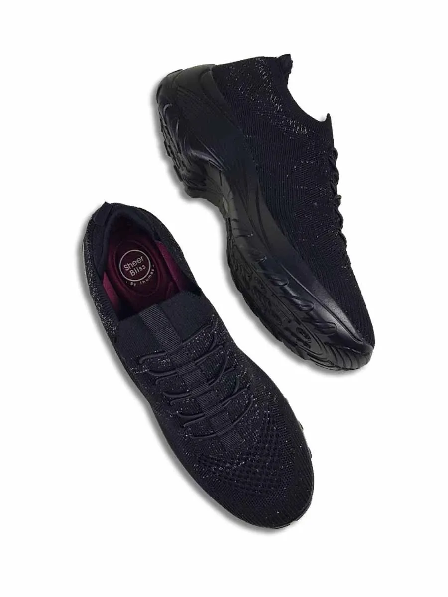 THAMES Women Casual Sneakers Black THAMES Women Casual Sneakers Black