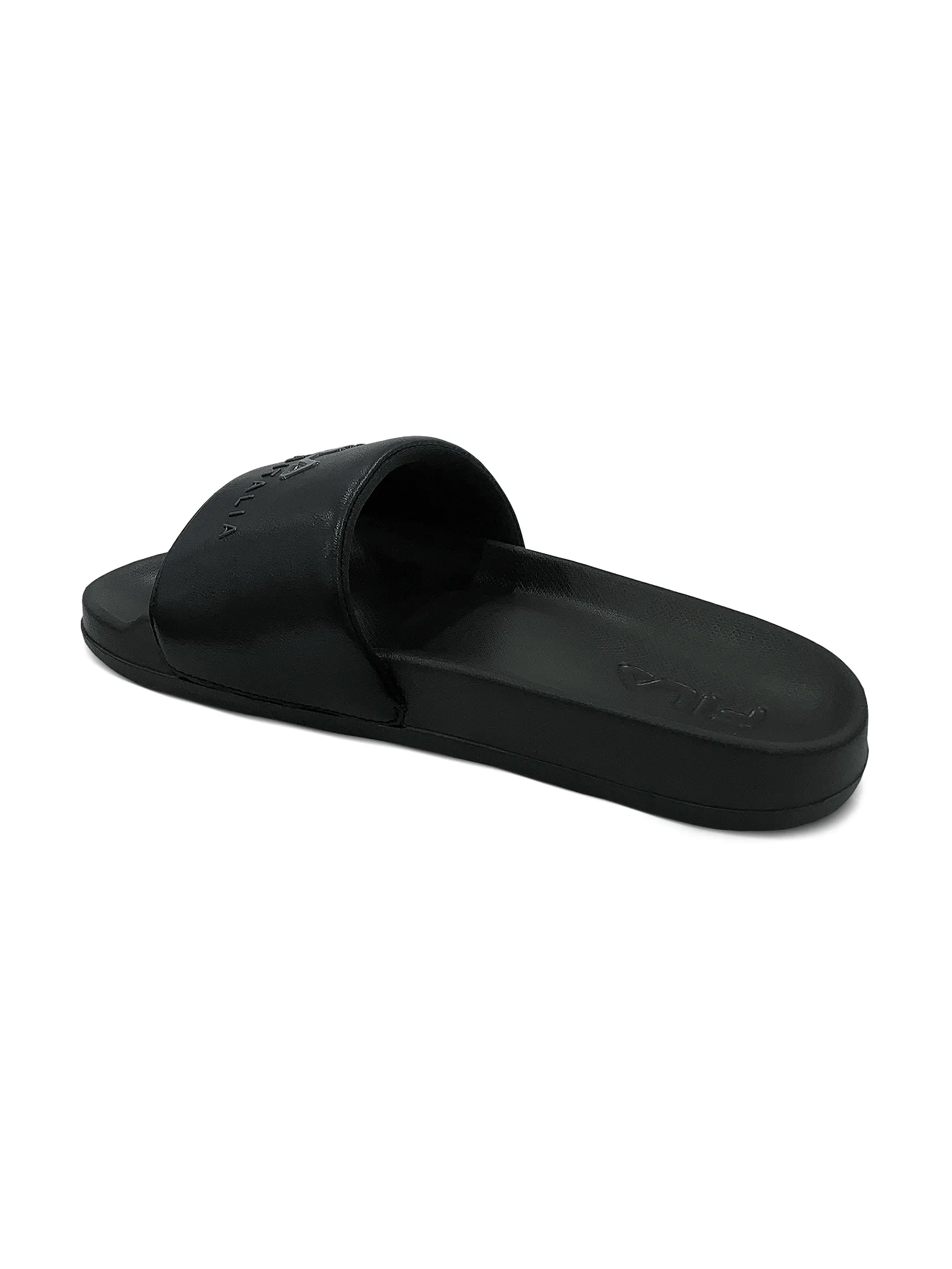FILA MEN SLIDES PERCY Model  SDS250505M - BLACK FILA MEN SLIDES PERCY Model  SDS250505M - BLACK