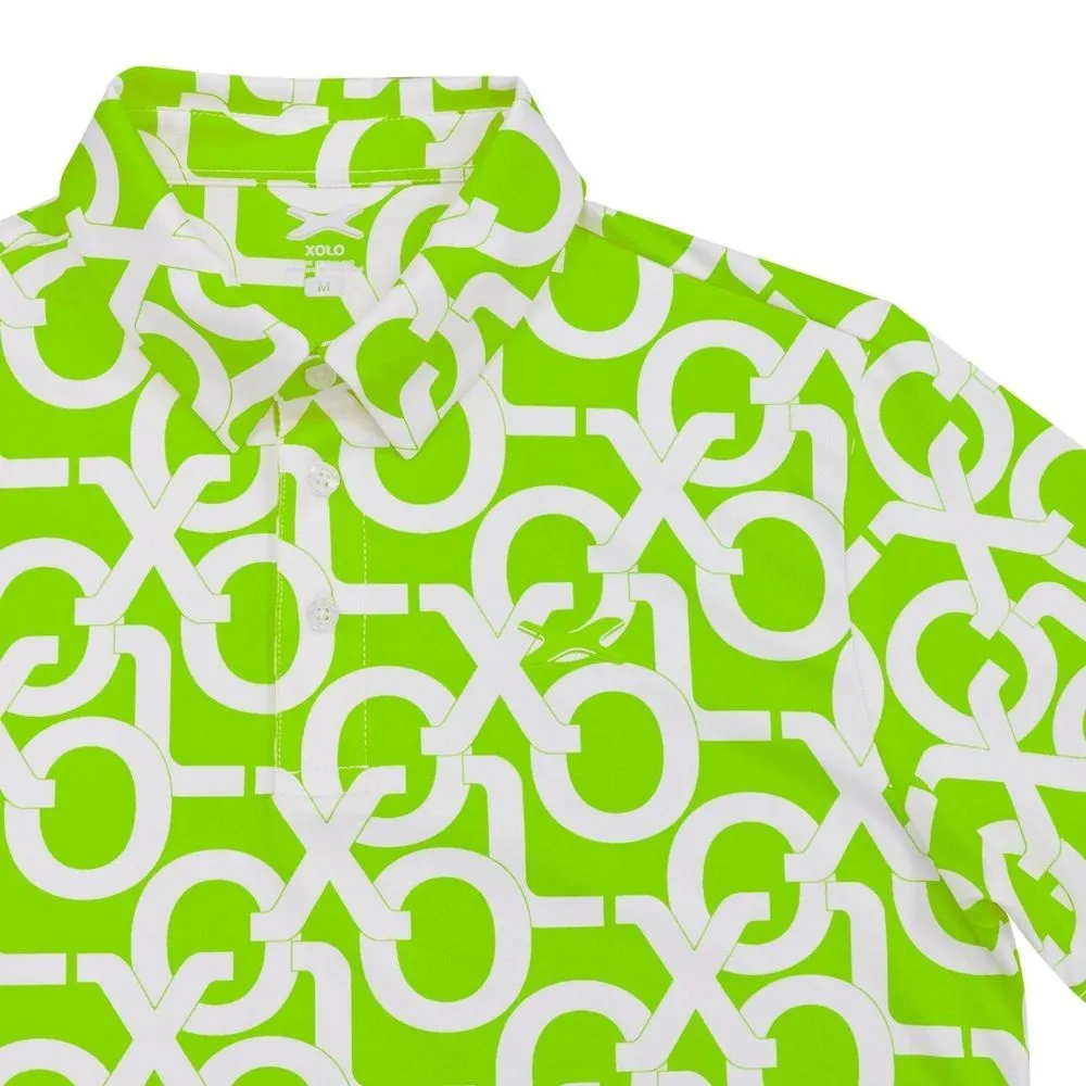 XOLO Green COLOURFUL POLO (040046) XOLO Green COLOURFUL POLO (040046)