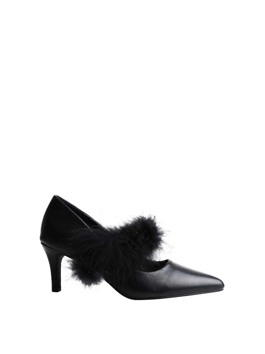 VILLAINS SF BETSEY-FTH Pump BLACK VILLAINS SF BETSEY-FTH Pump BLACK