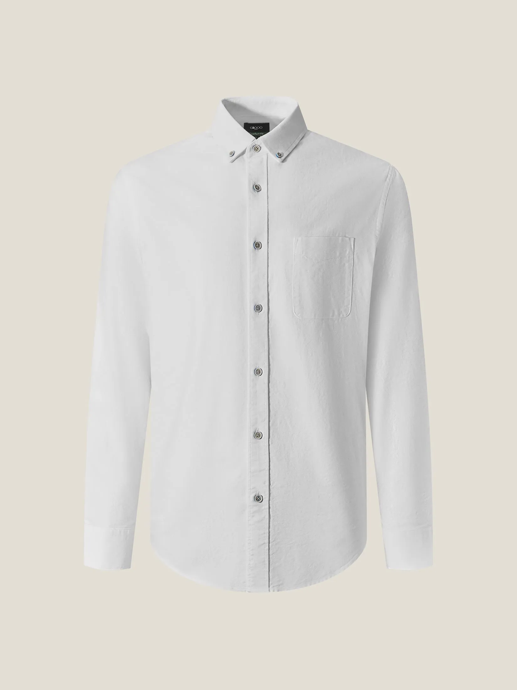 G2000 Men Clothing Cotton Oxford Casual Shirt  Comfort Fit - 5112001800 - White G2000 Men Clothing Cotton Oxford Casual Shirt  Comfort Fit - 5112001800 - White