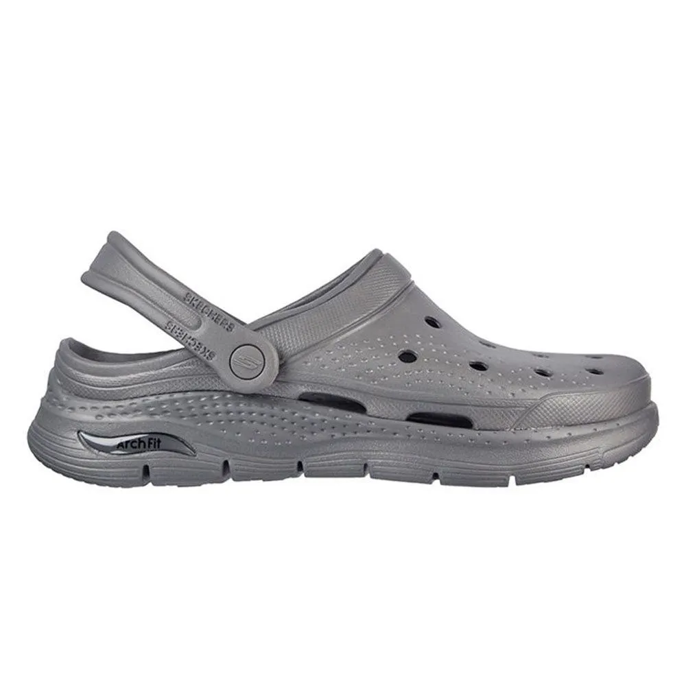 SKECHERS Men Sandals Arch Fit Foamies Grey - SK108SH212DMTH SKECHERS Men Sandals Arch Fit Foamies Grey - SK108SH212DMTH