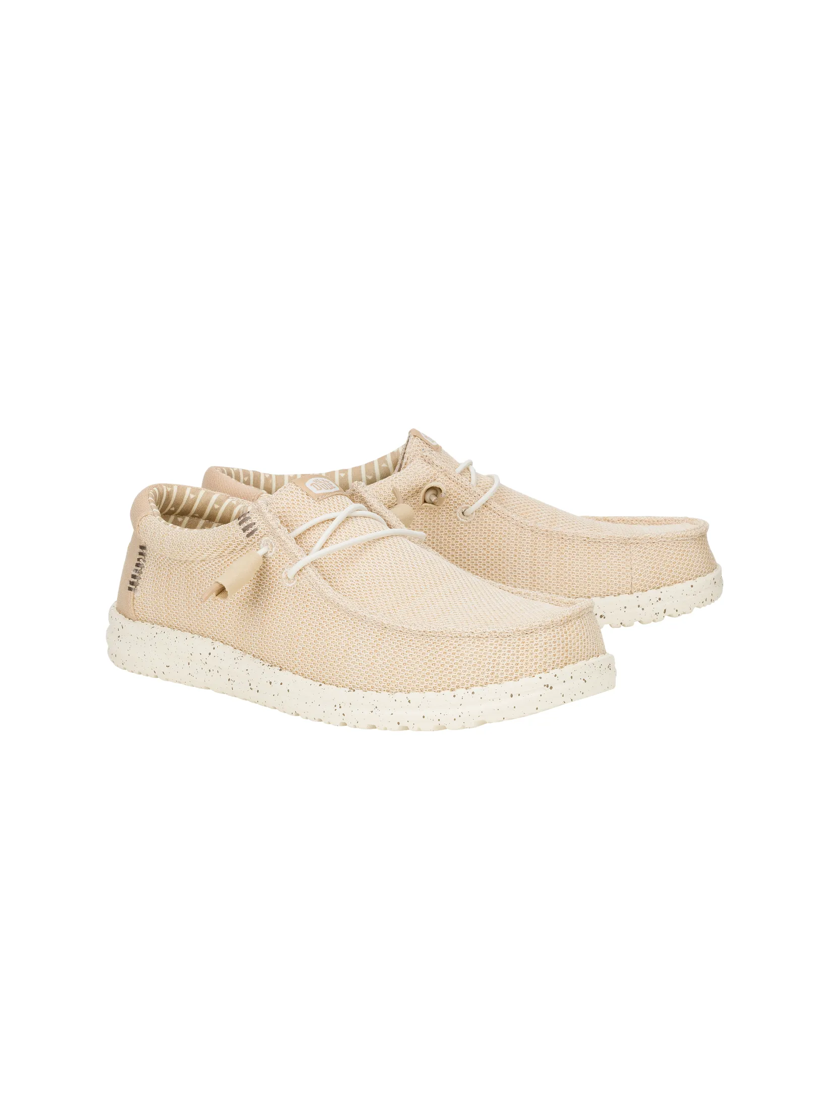 HEYDUDE WALLY STRETCH SOX  - IRISH CREAM/EGRET HEYDUDE WALLY STRETCH SOX  - IRISH CREAM/EGRET