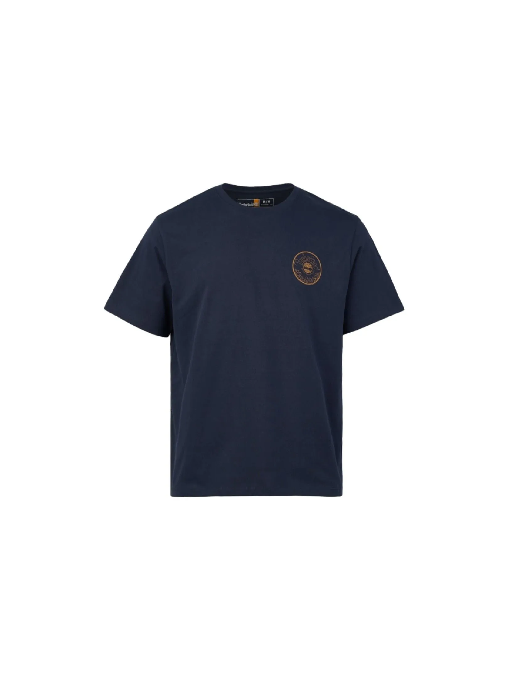 TIMBERLAND Men's Back Graphic Short Sleeve T-Shirt Navy TIMBERLAND Men's Back Graphic Short Sleeve T-Shirt Navy