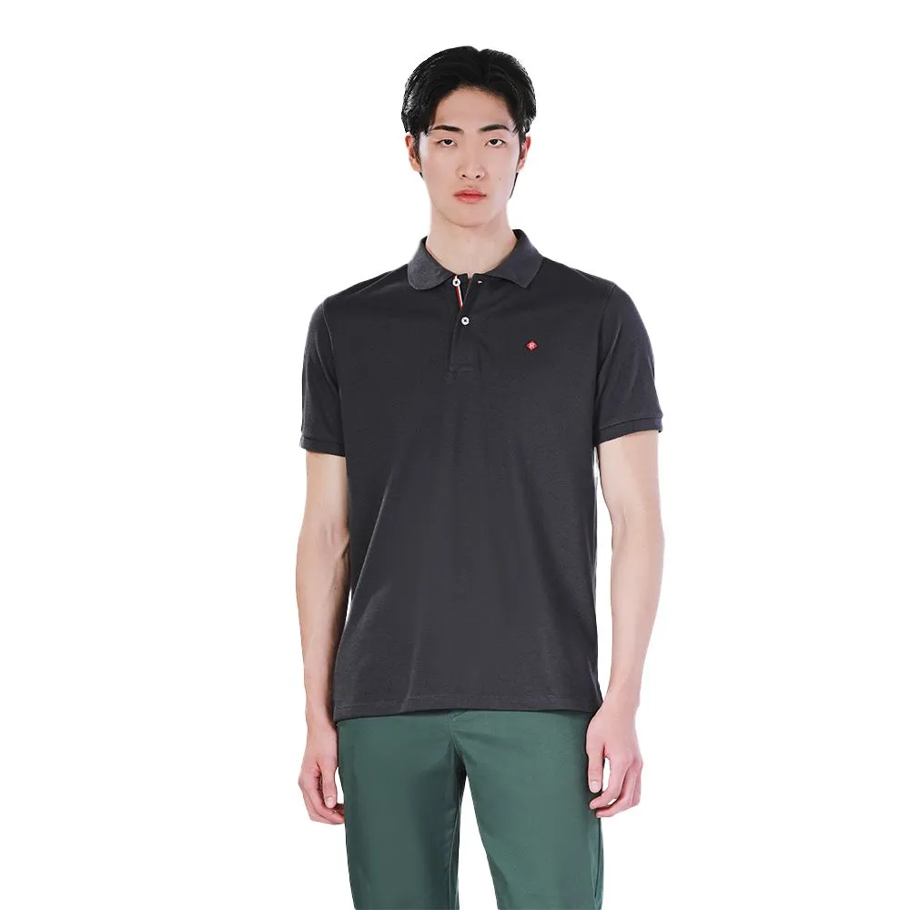 JOHN HENRY Men's Polo (Slim Fit) SDM Dark Grey JOHN HENRY Men's Polo (Slim Fit) SDM Dark Grey