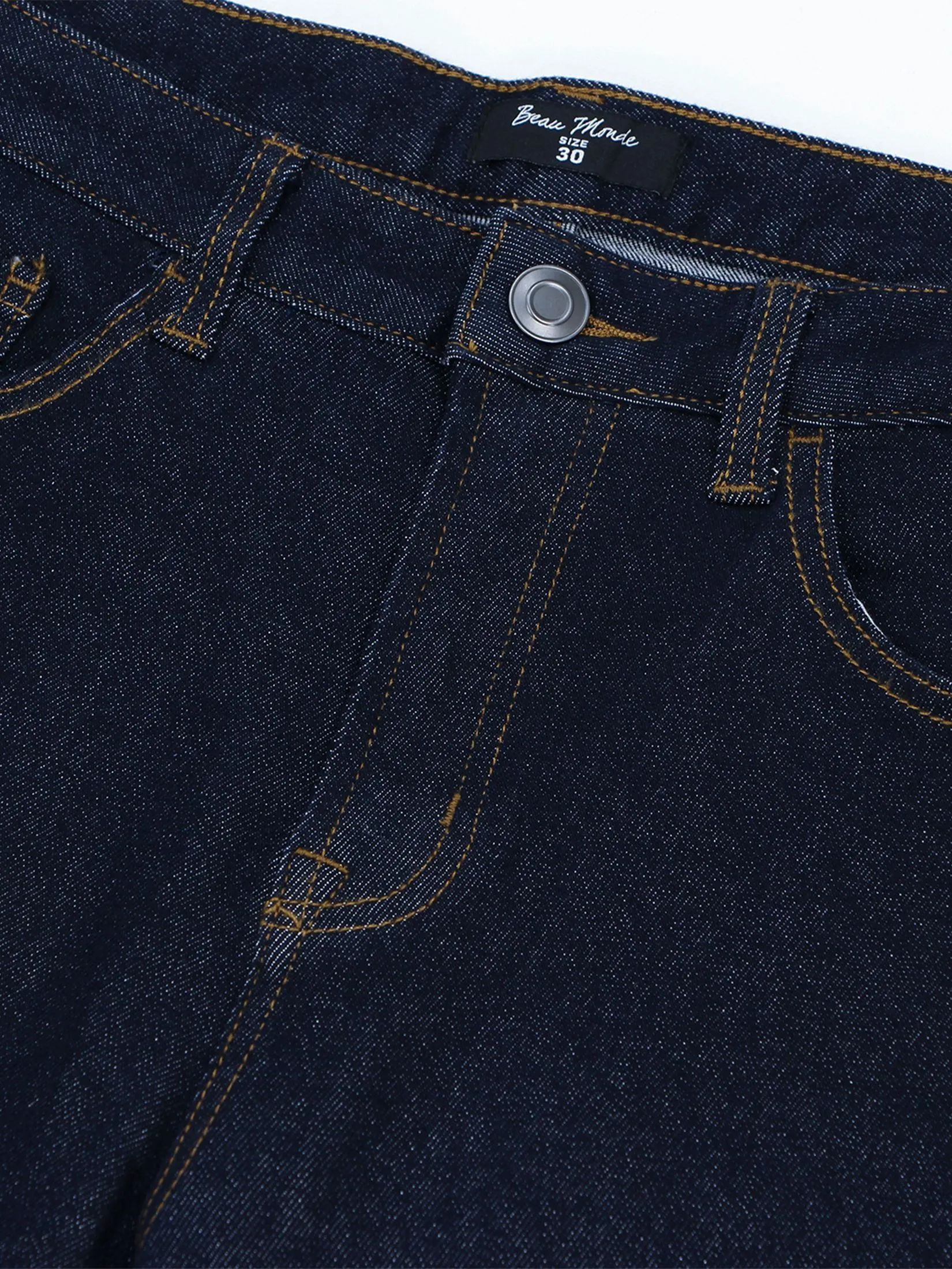 GIORDANO Men's Colorfast Mid-Rise Denim Jeans (Online Exclusive) Original Denim Blue GIORDANO Men's Colorfast Mid-Rise Denim Jeans (Online Exclusive) Original Denim Blue