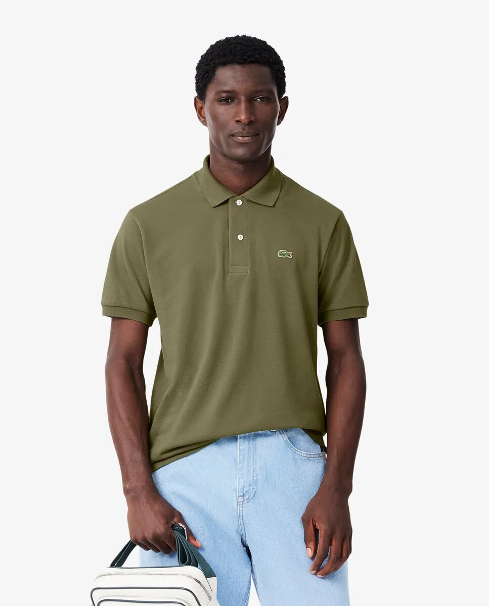 LACOSTE Classic Fit L.12.12 Original Piqu  Polo Shirt Green LACOSTE Classic Fit L.12.12 Original Piqu  Polo Shirt Green