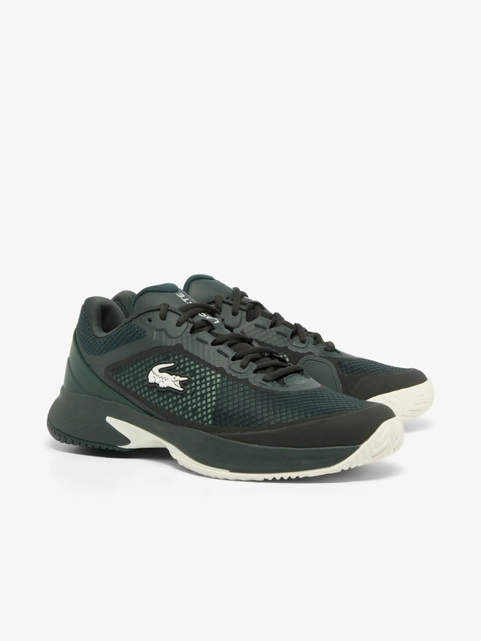 LACOSTE Men’s Tech Point Tennis Shoes Green LACOSTE Men’s Tech Point Tennis Shoes Green