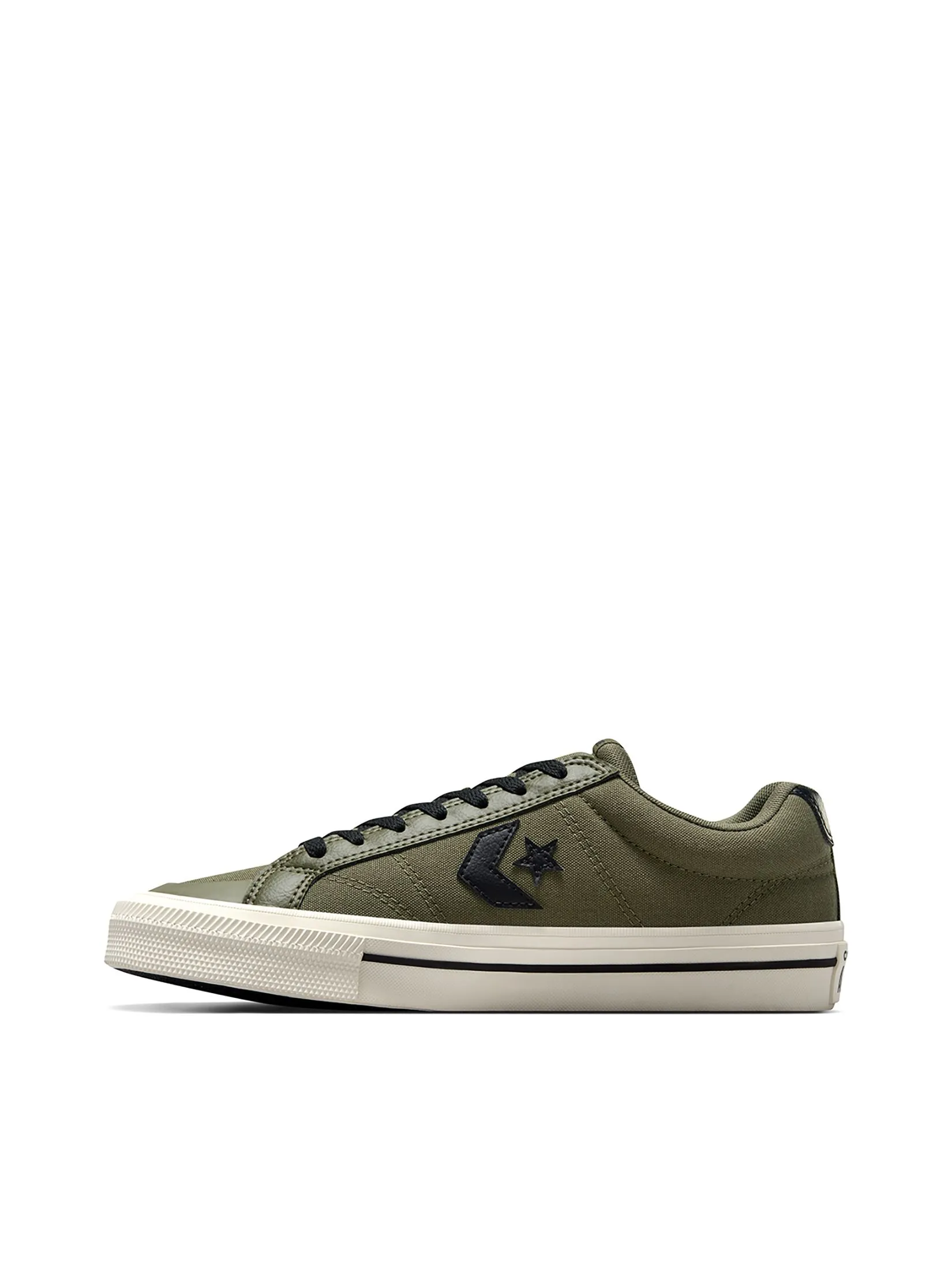 CONVERSE Men Sneakers Converse Sport Casual Seasonal Color Ox Green Utility/Egret/Black CONVERSE Men Sneakers Converse Sport Casual Seasonal Color Ox Green Utility/Egret/Black