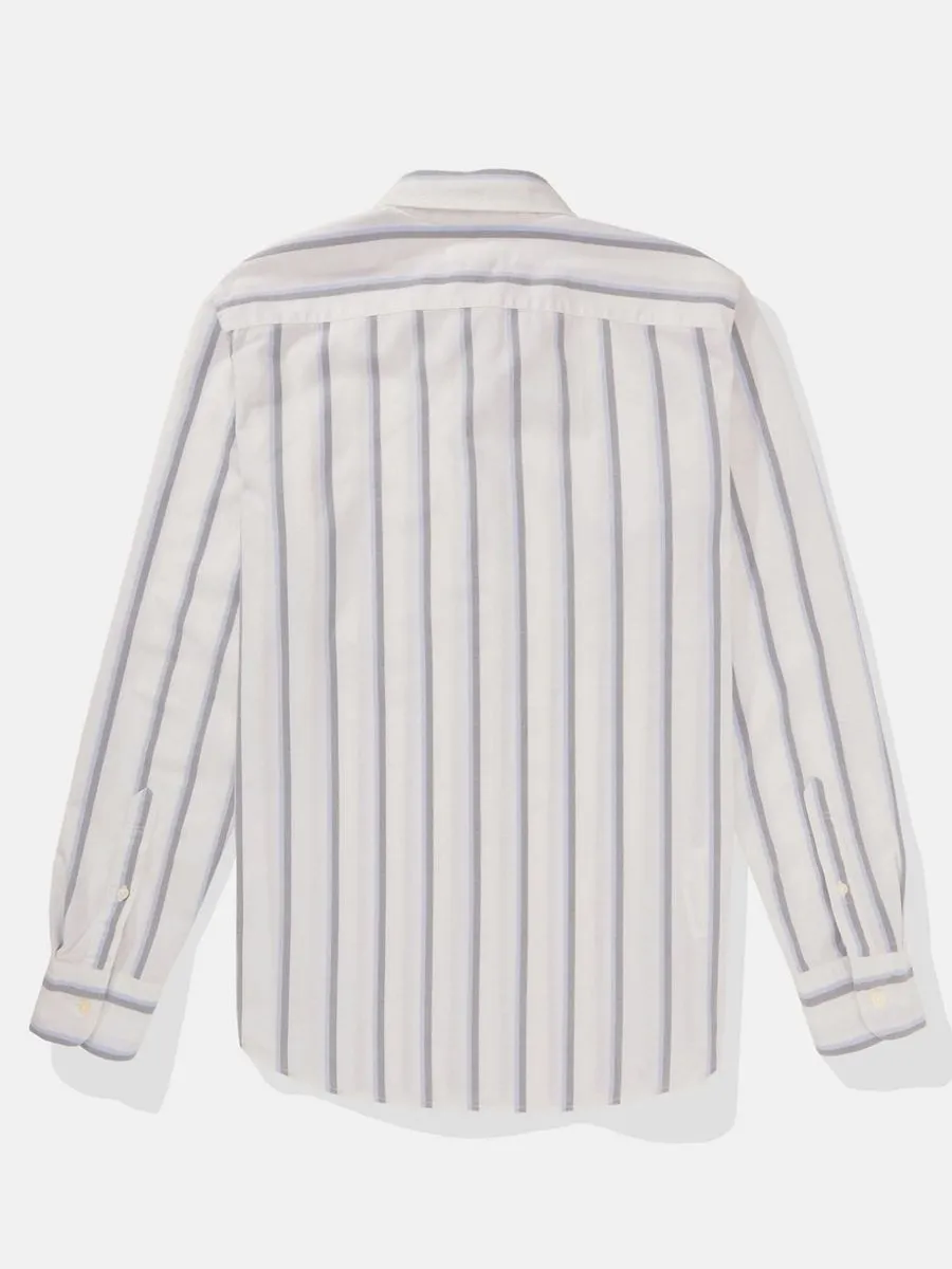 American Eagle MEN INT SF BTD STRIPE OXFORD W EAGLE 100 WHITE American Eagle MEN INT SF BTD STRIPE OXFORD W EAGLE 100 WHITE