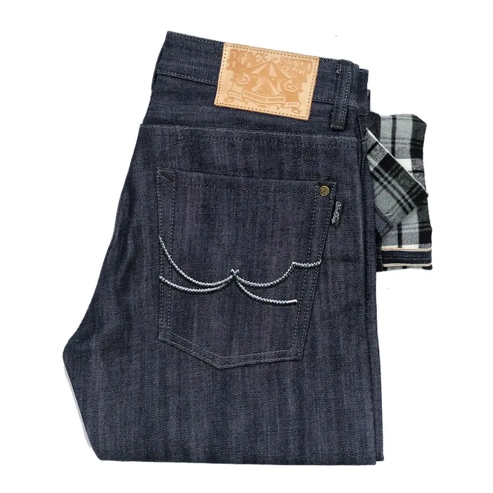 BLACK SHEEP JEANS Navy Blue Blacksheep Jeans : BSMSF-170902 BLACK SHEEP JEANS Navy Blue Blacksheep Jeans : BSMSF-170902