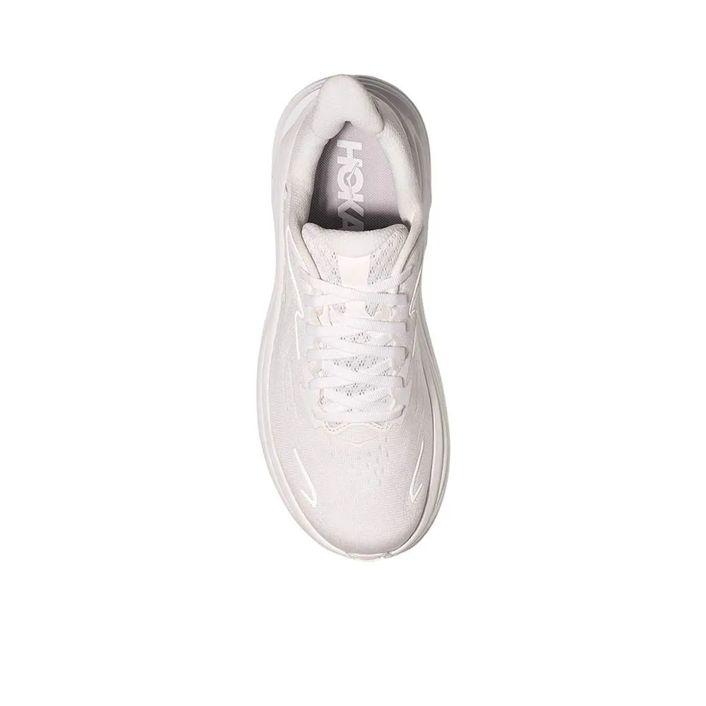 HOKA Men Running Shoes Clifton 10 Wide White - HO229SH383EETH HOKA Men Running Shoes Clifton 10 Wide White - HO229SH383EETH