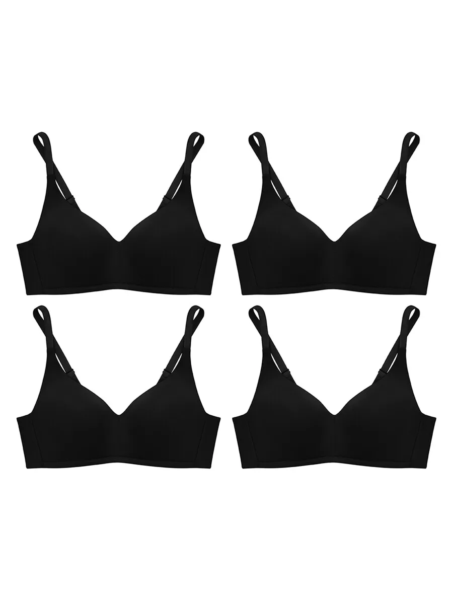 SABINA [Pack 4 Piece] Bra Perfect Bra Collection - Black