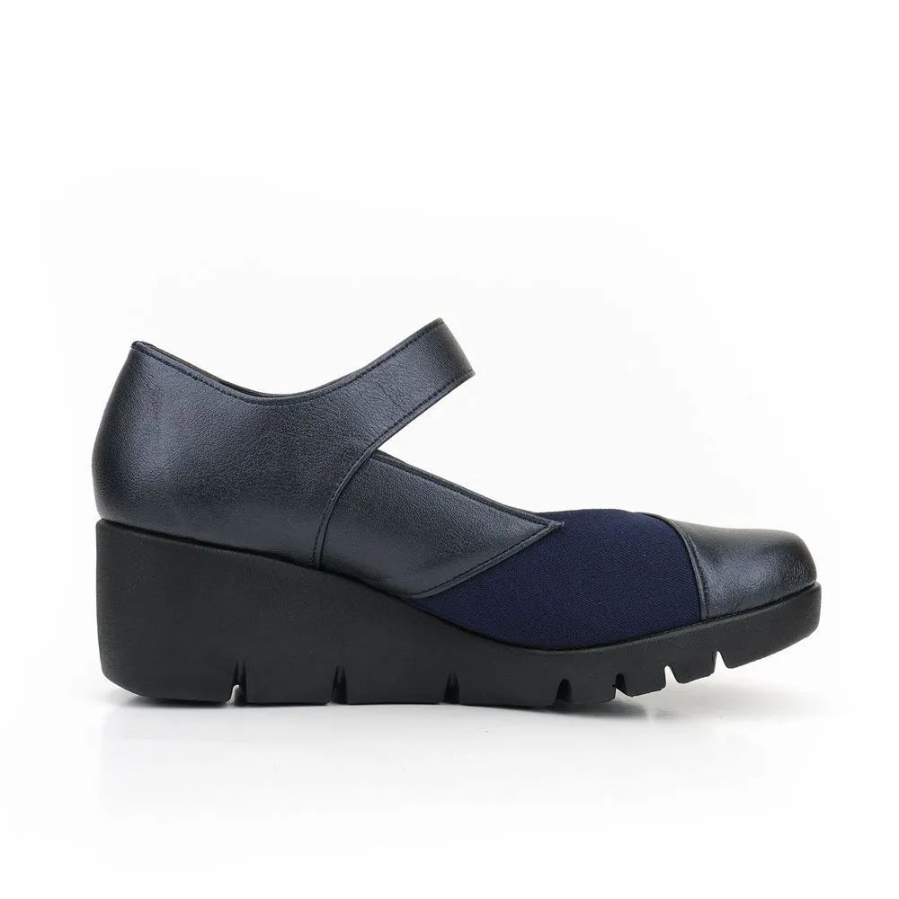 JOLI SNOB Navy Comfort High Heels FC-39616 JOLI SNOB Navy Comfort High Heels FC-39616