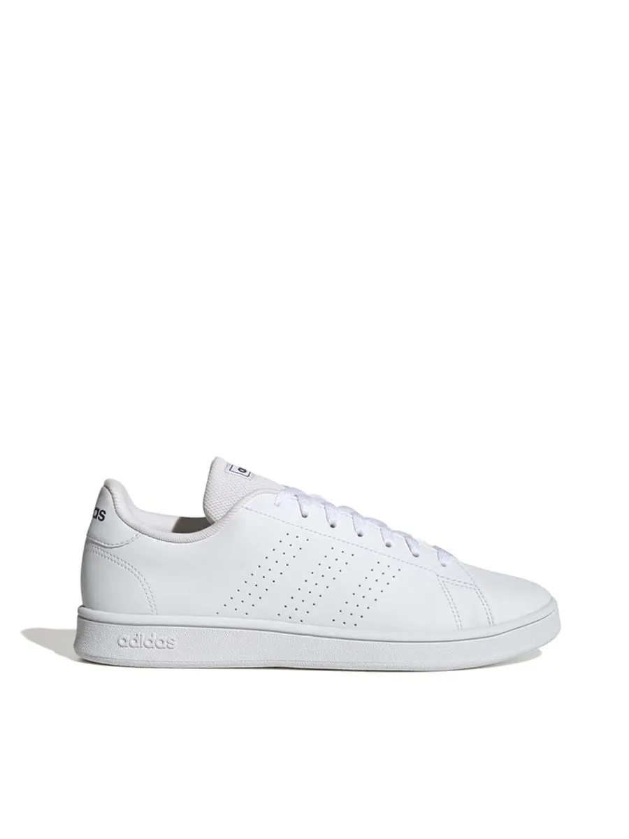 ADIDAS Men Sneakers Advantage Base Court Lifestyle Ftwr White / Ftwr White / Shadow Navy size 12 ADIDAS Men Sneakers Advantage Base Court Lifestyle Ftwr White / Ftwr White / Shadow Navy size 12