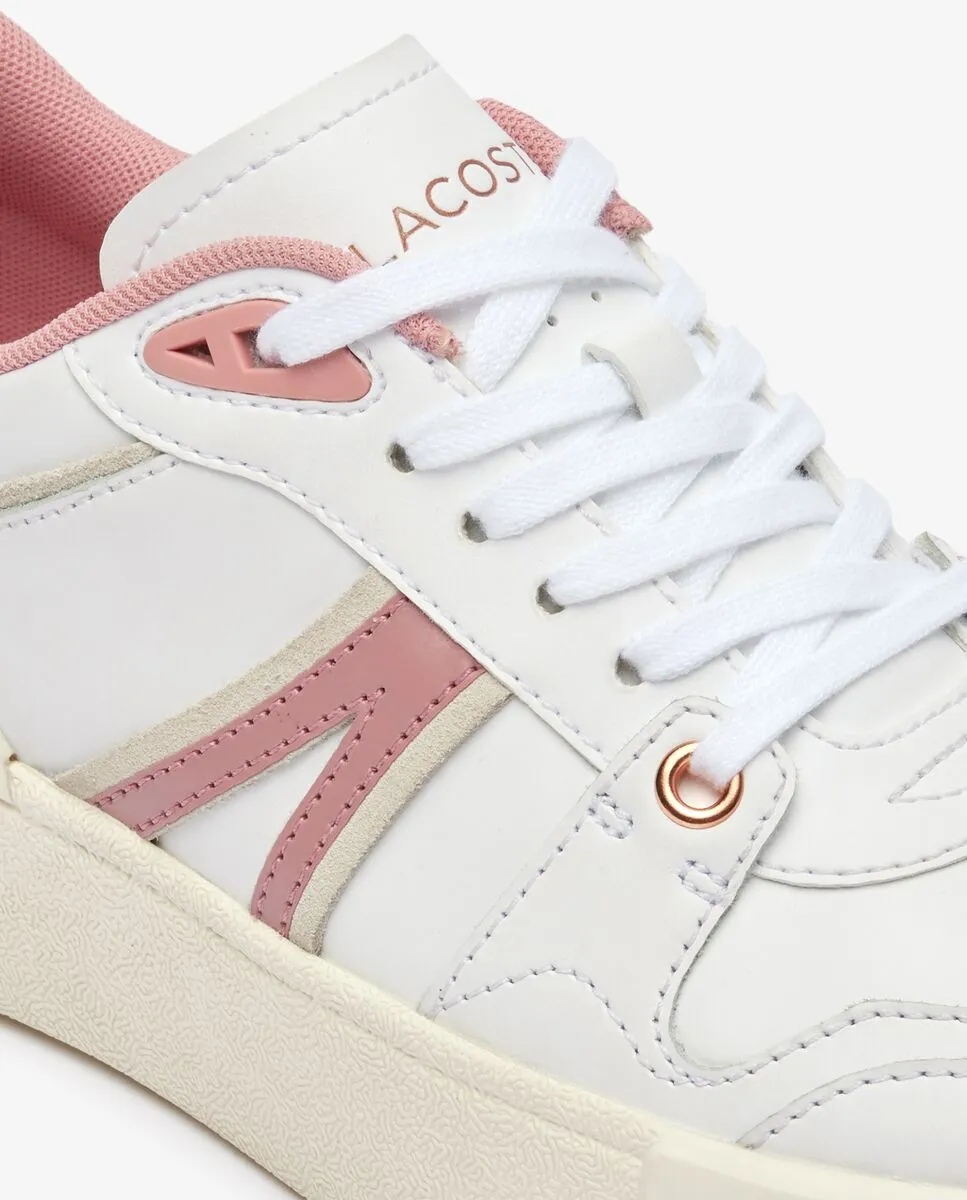 LACOSTE Women’s L002 Evo Leather Trainers White LACOSTE Women’s L002 Evo Leather Trainers White