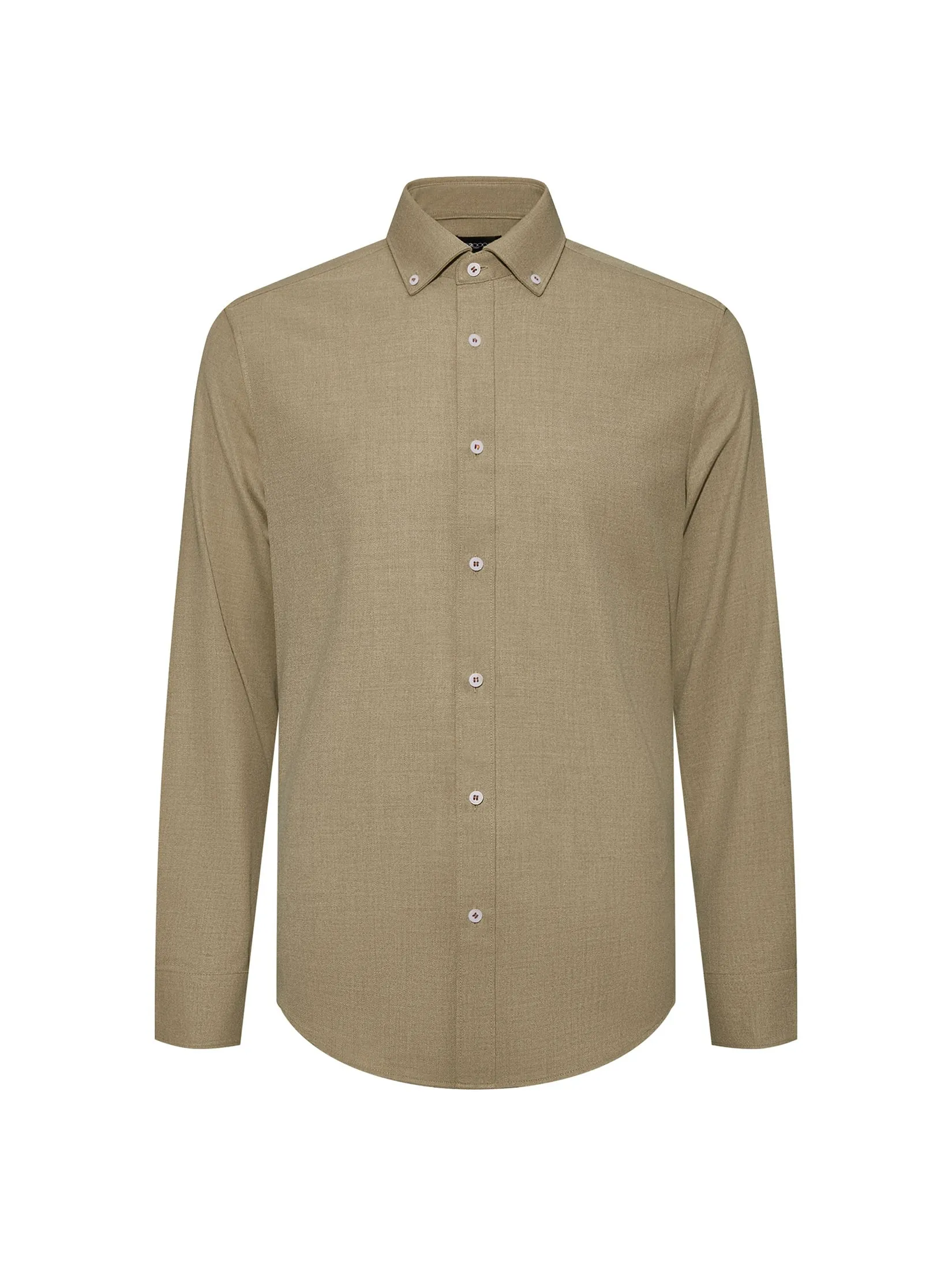 G2000 Men Clothing Twill Casual Shirt  Smart Fit - Brown G2000 Men Clothing Twill Casual Shirt  Smart Fit - Brown