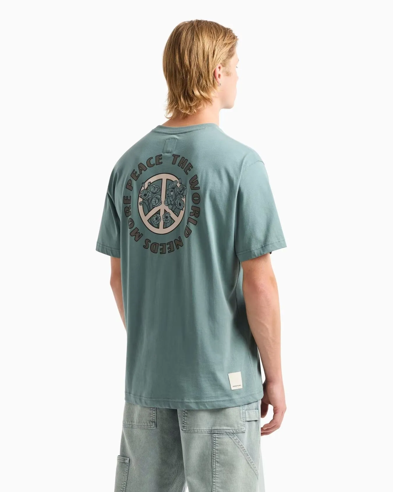 EMPORIO ARMANI Tee Men EM001717-AF14836-F9049 Green EMPORIO ARMANI Tee Men EM001717-AF14836-F9049 Green