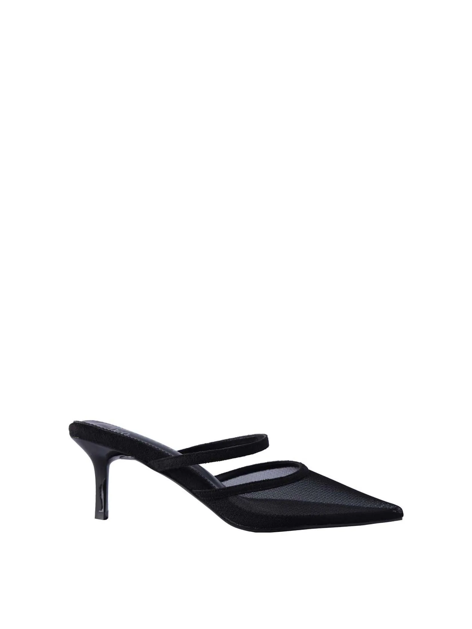 VILLAINS SF ELYSE Women's Mule Heels BLACK VILLAINS SF ELYSE Women's Mule Heels BLACK