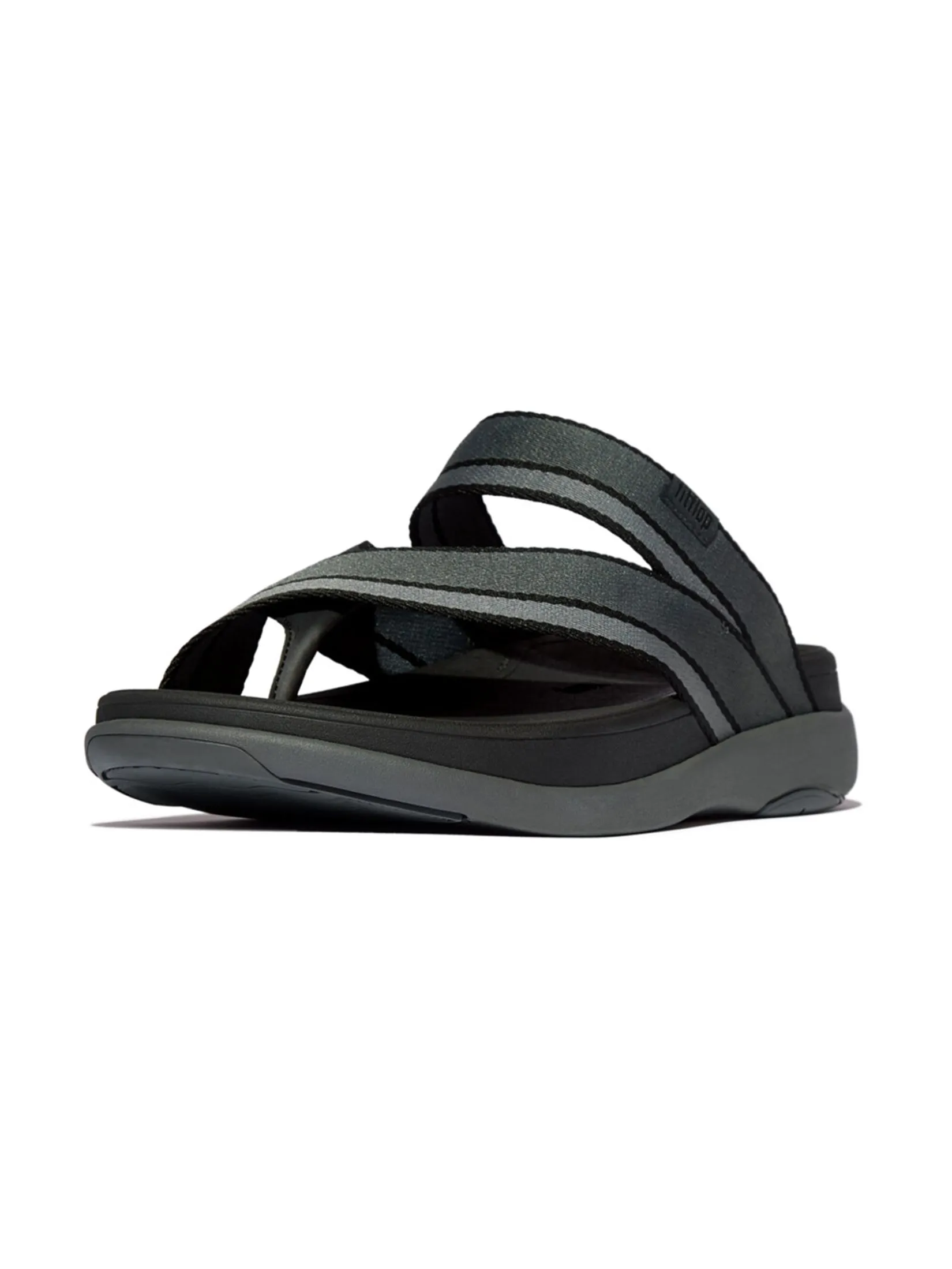 FitFlop™ MEN'S F-MODE GO TONAL-EDGE W.SLING BLACK FitFlop™ MEN'S F-MODE GO TONAL-EDGE W.SLING BLACK
