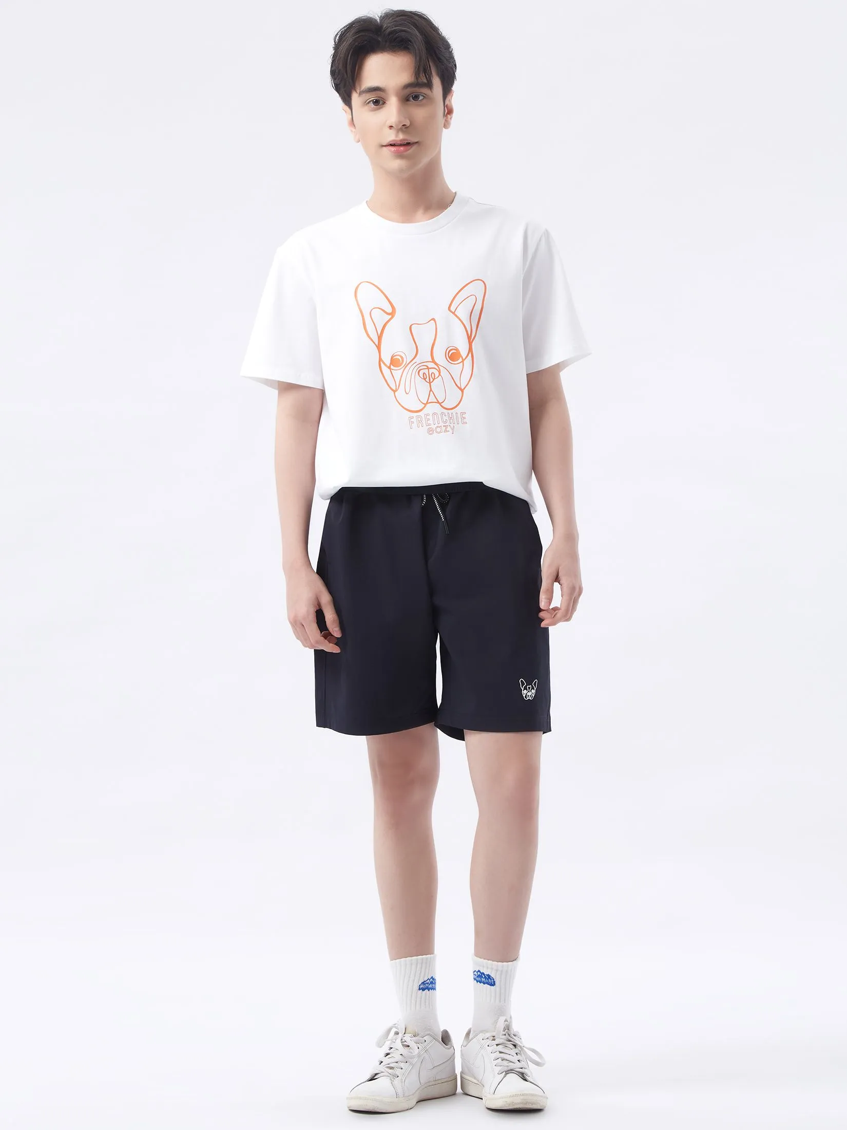 ESP เสื้อทีเชิ้ตลายเฟรนช์ชี่ อีซี่ WHITE-10 XL ESP เสื้อทีเชิ้ตลายเฟรนช์ชี่ อีซี่ WHITE-10 XL