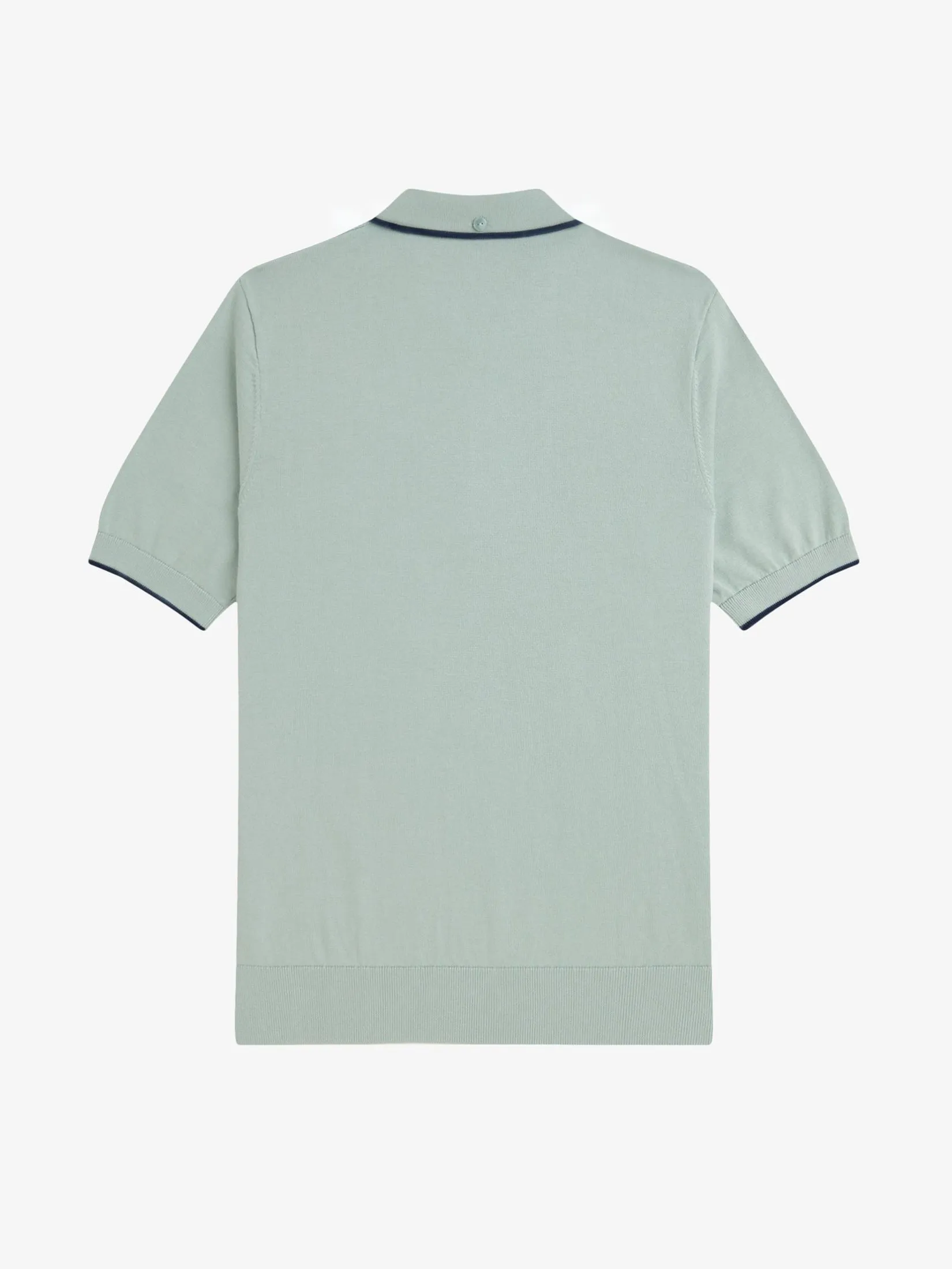 Fred Perry Men PIQUE STITCH KNITTED SHIRT Green